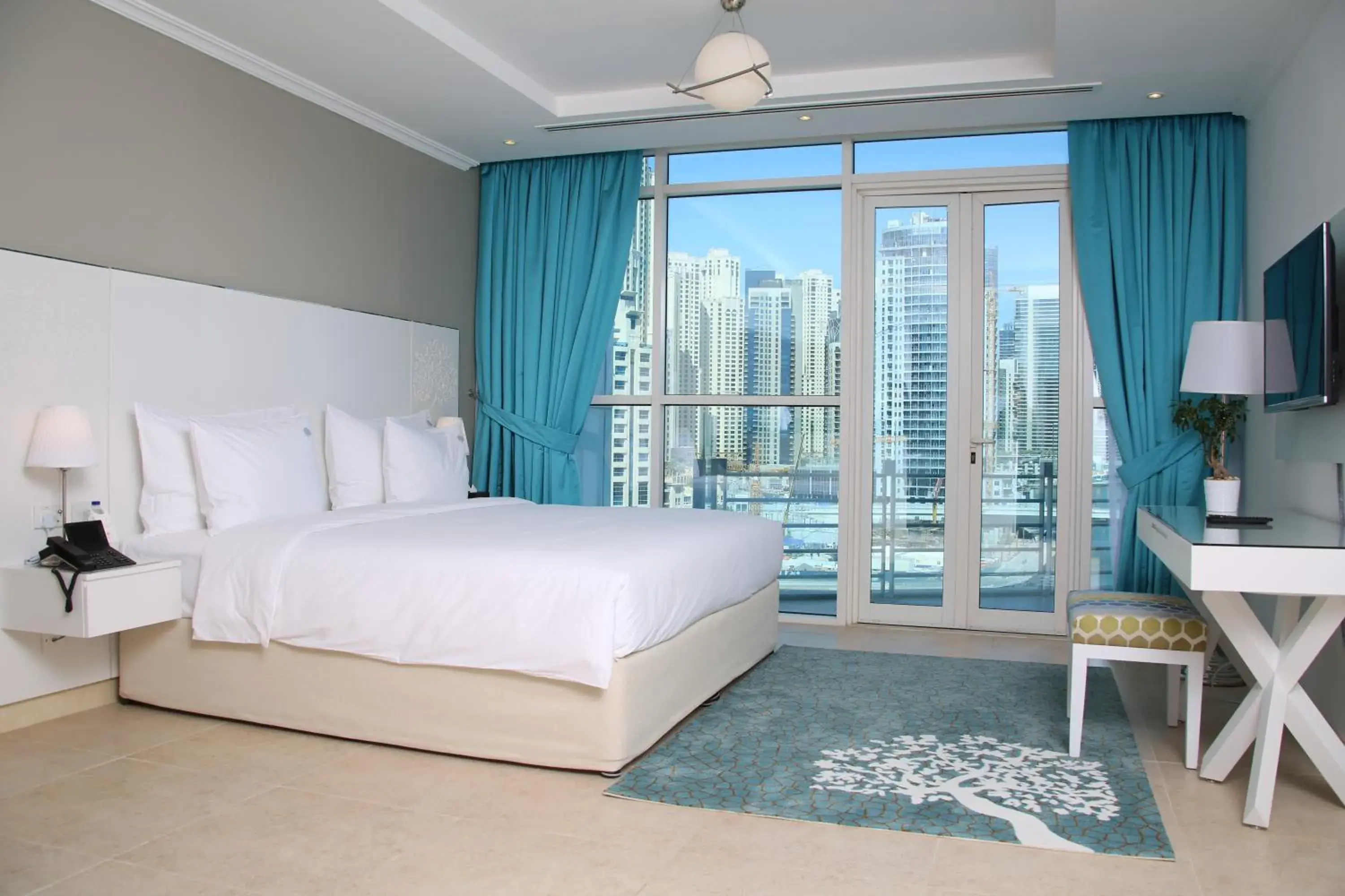 Bedroom, Bed in Jannah Marina Hotel Apartments