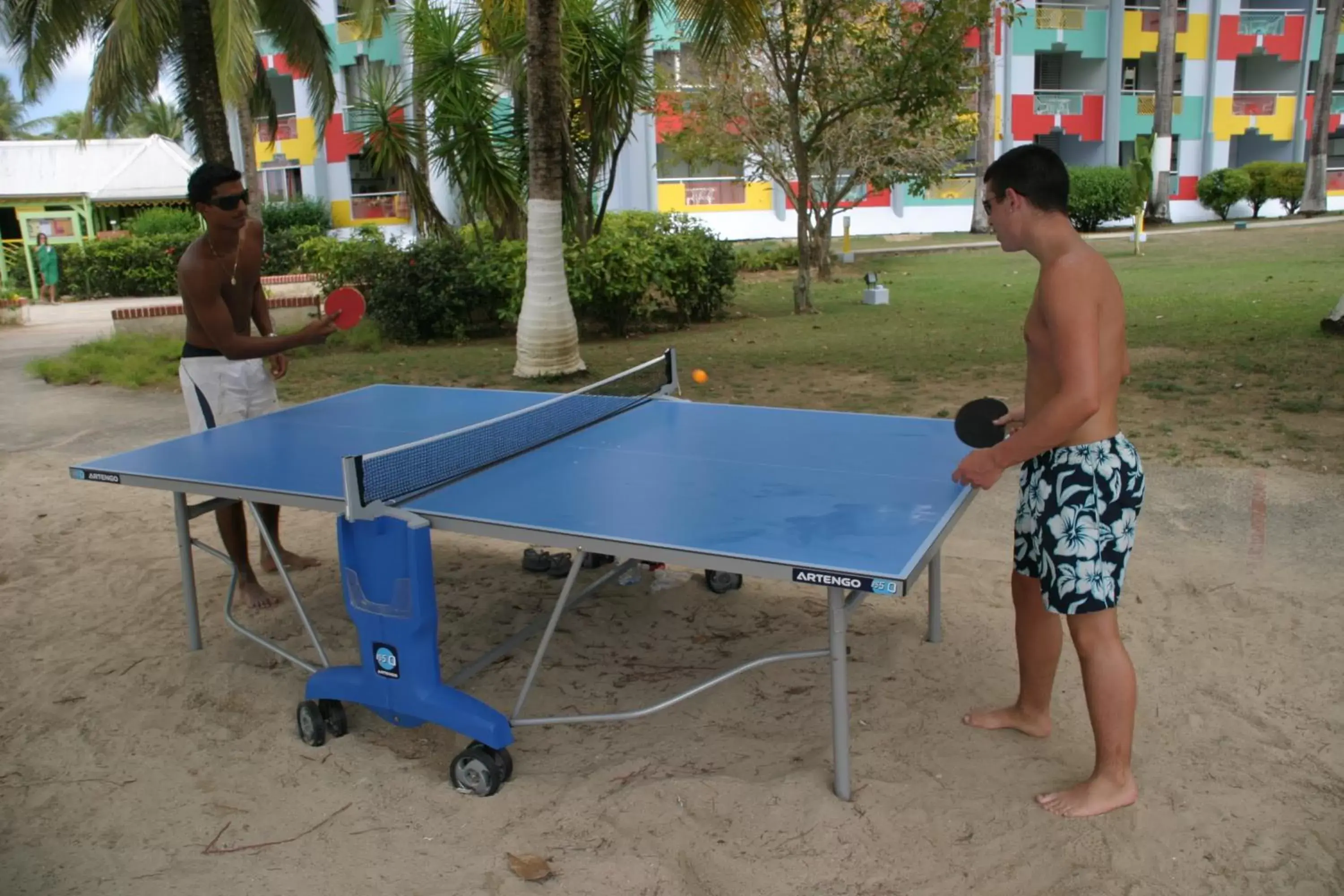 Table Tennis in Canella Beach Hotel