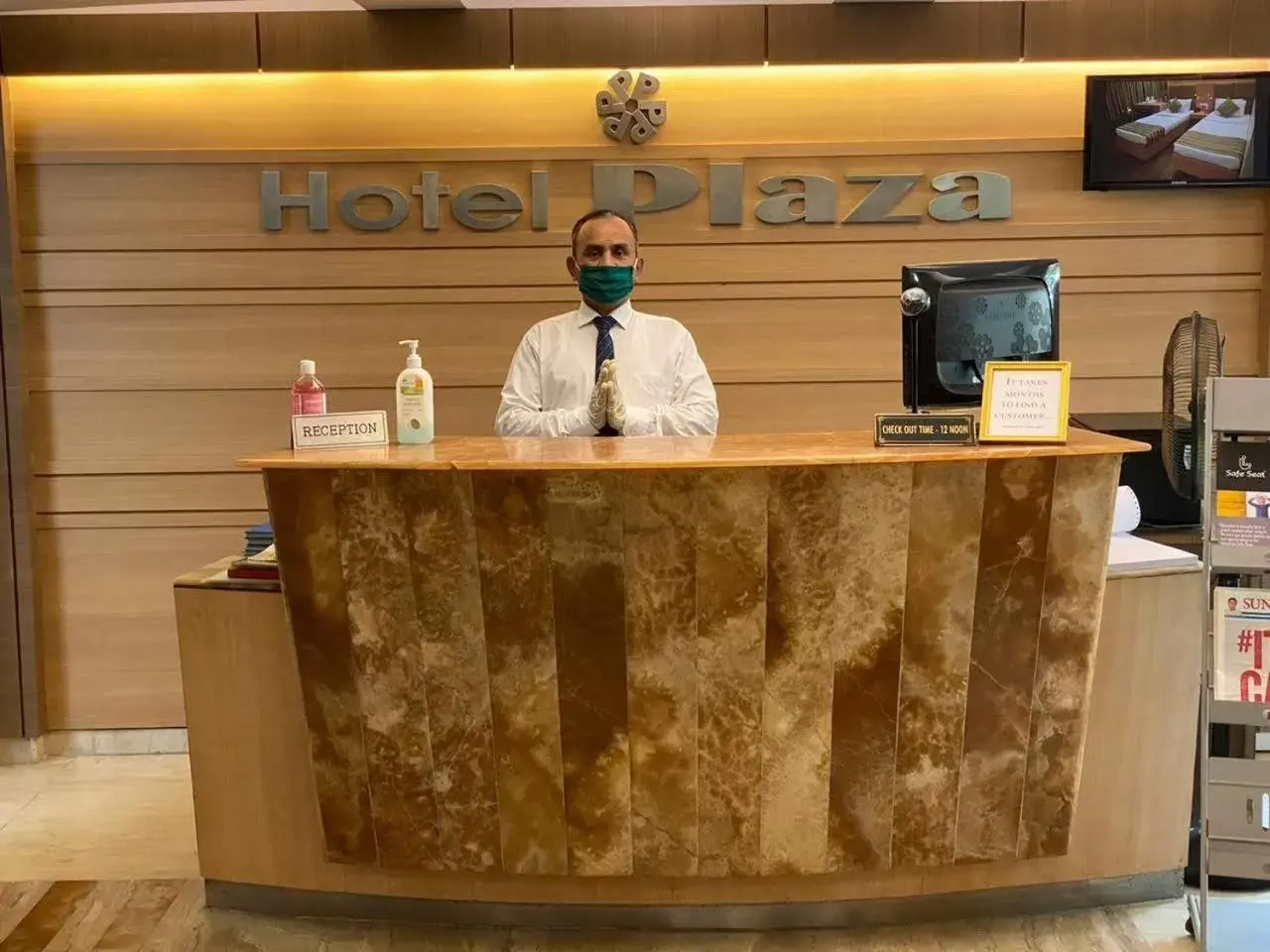 Staff in Hotel Plaza