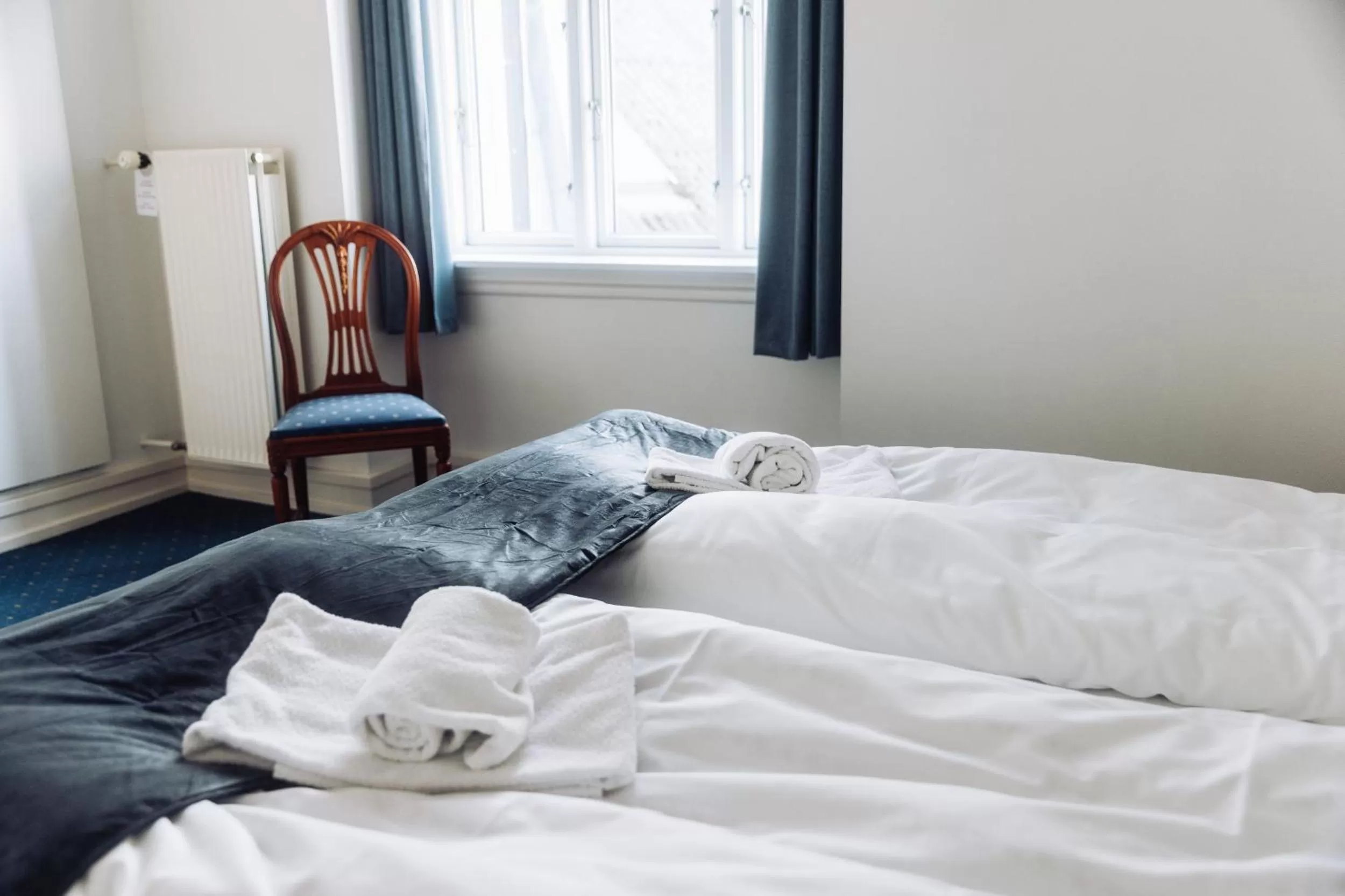 Bedroom, Bed in Hotel Lidenlund