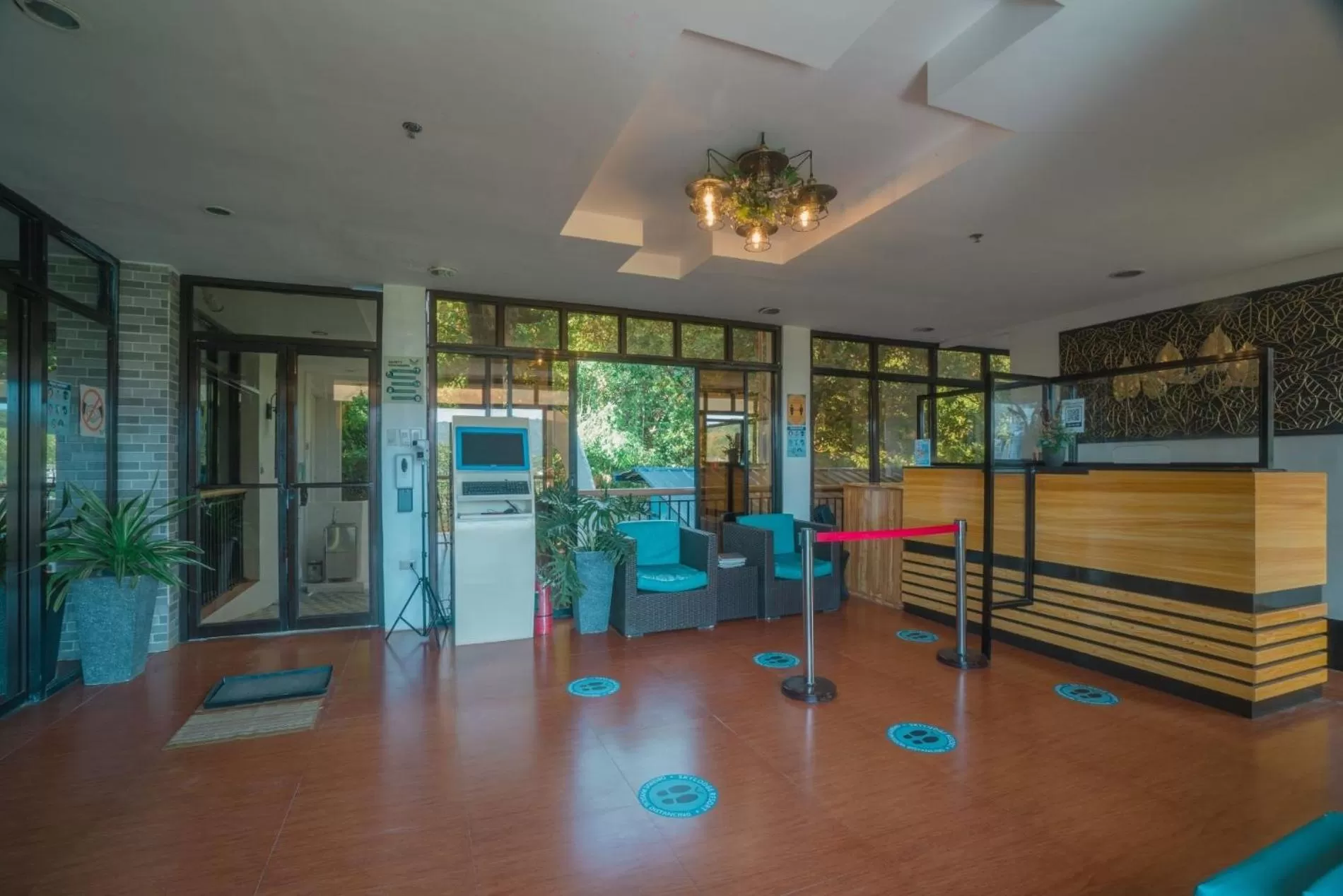 Lobby or reception in Skylodge Resort