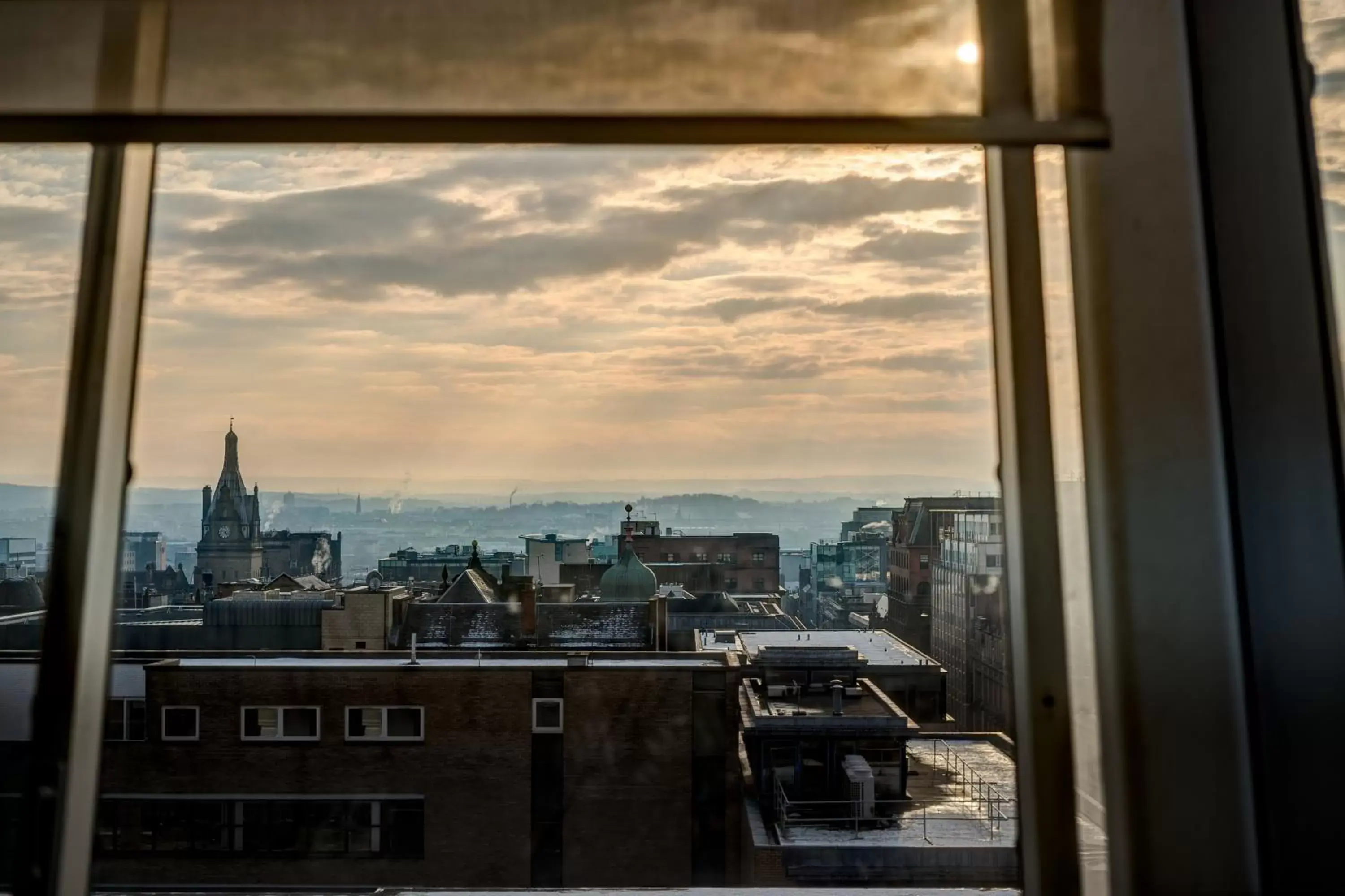 City view in Apex City of Glasgow Hotel