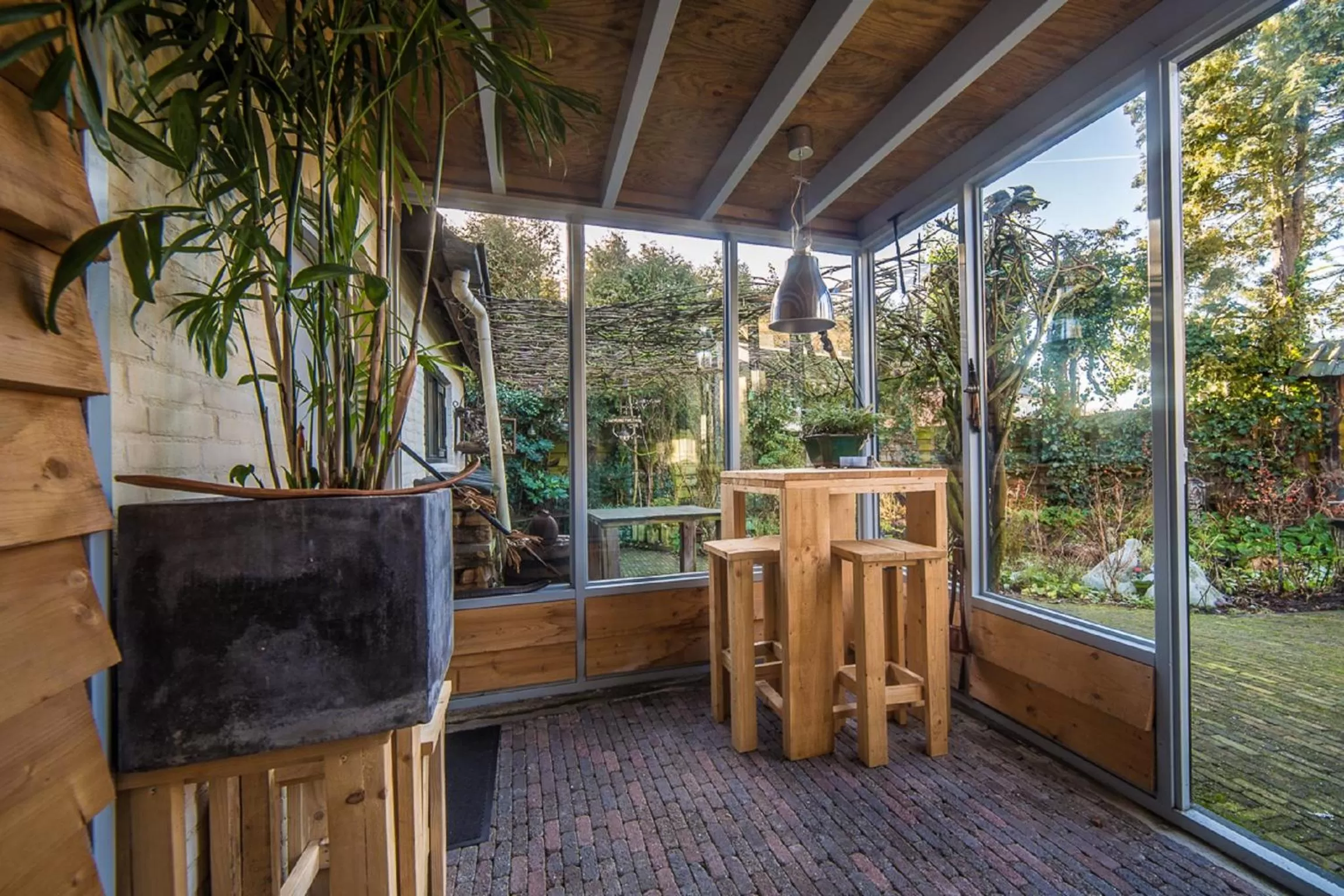 Patio in Bed and Breakfast Rammesdoenk