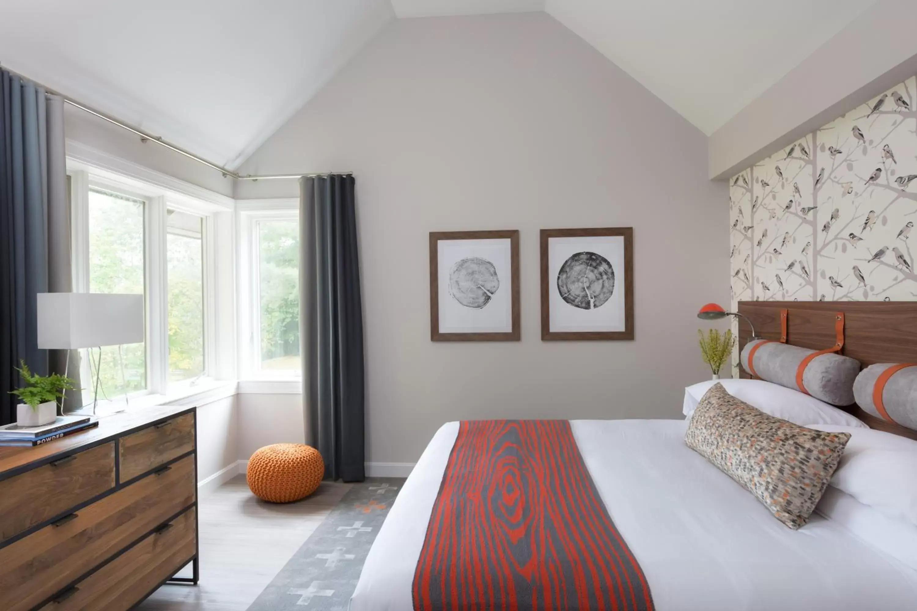 Bedroom, Bed in Field Guide Lodge