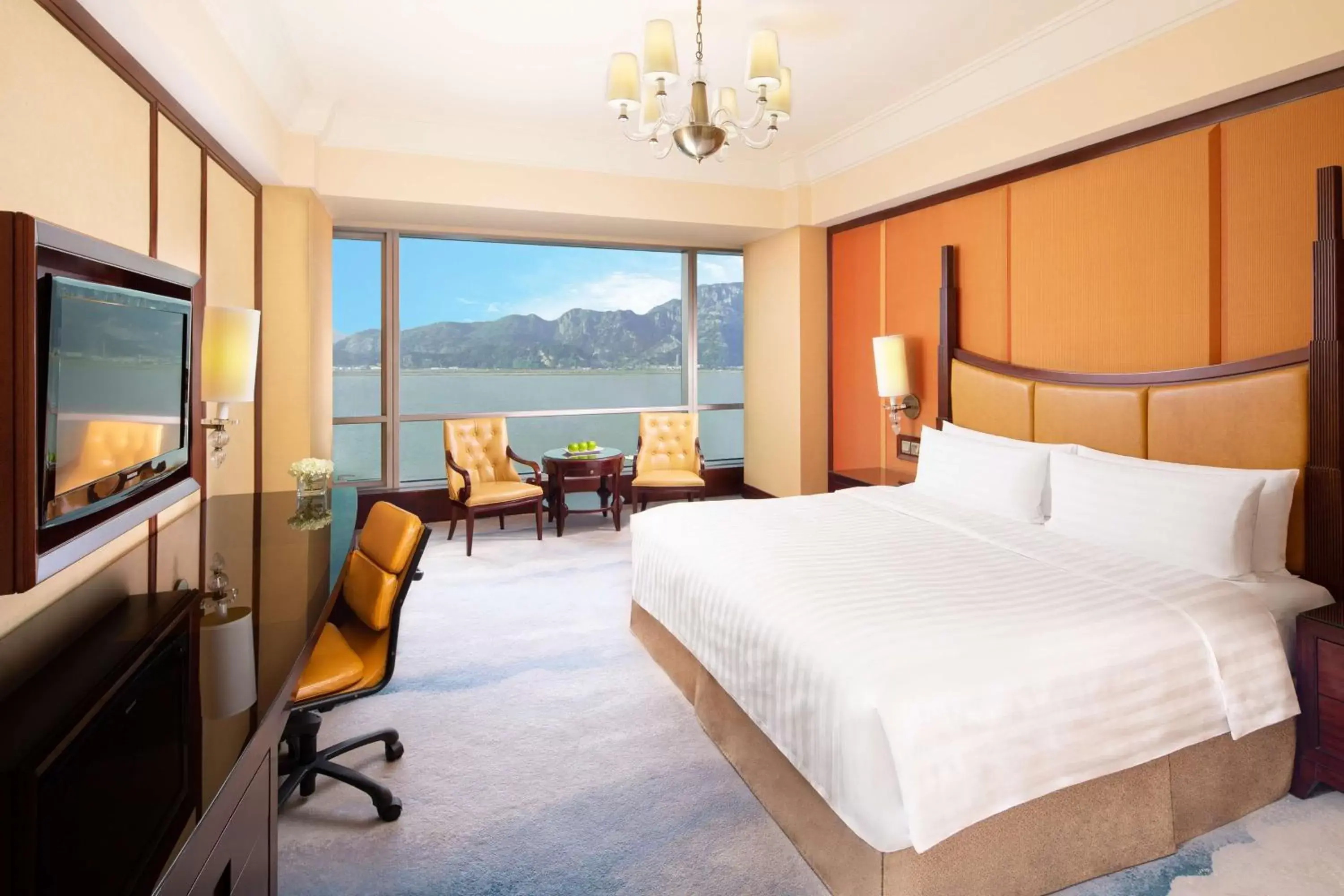 Photo of the whole room, Mountain View in Shangri-La Wenzhou