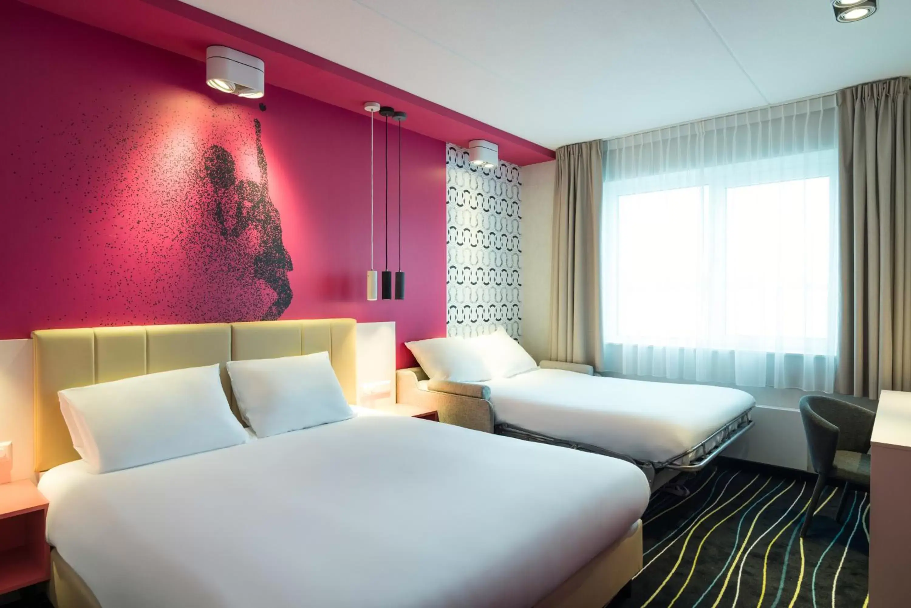 Bed in ibis Styles Haarlem City Bed in ibis Styles Haarlem City