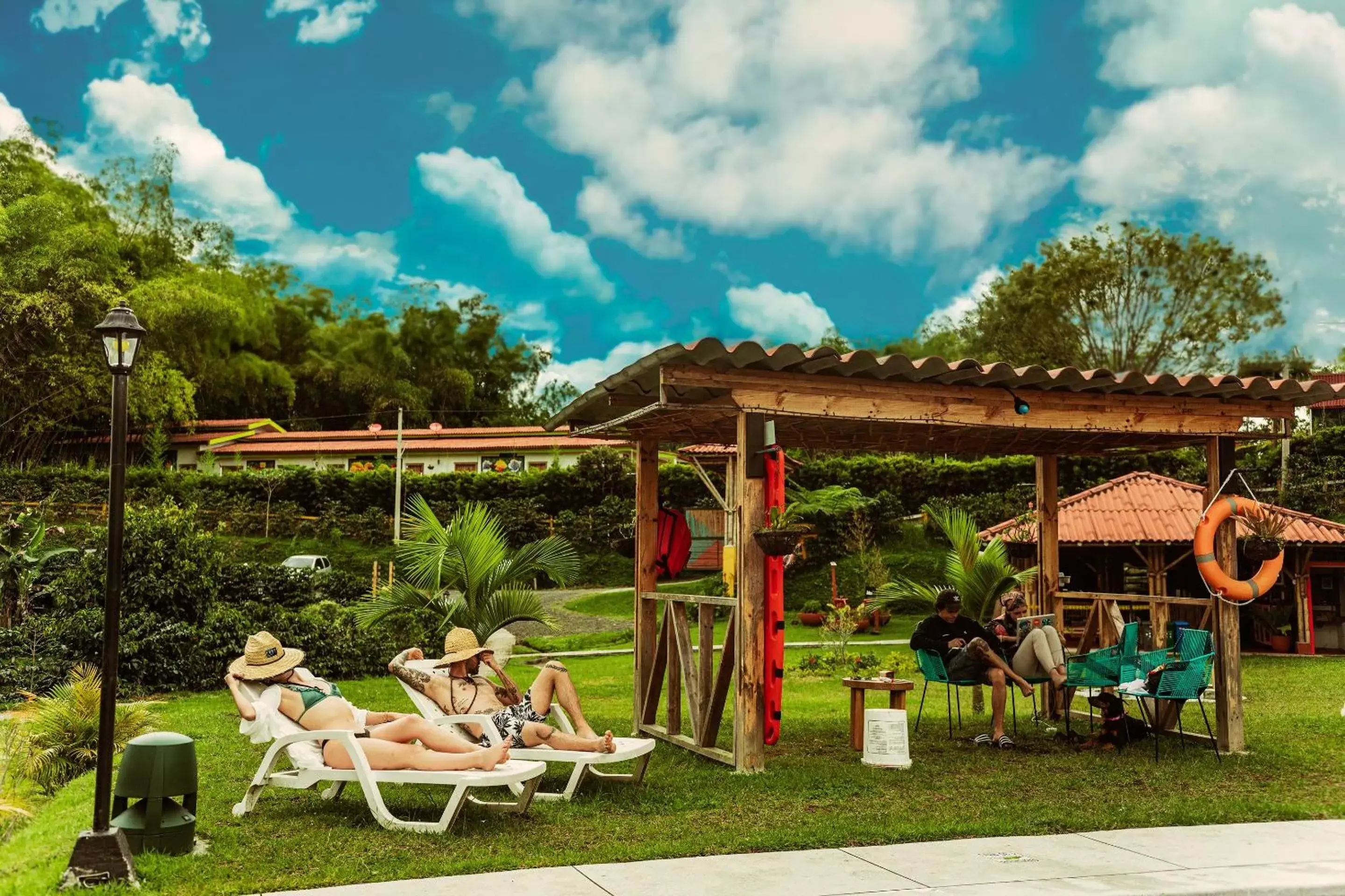 Patio in Selina Quindio