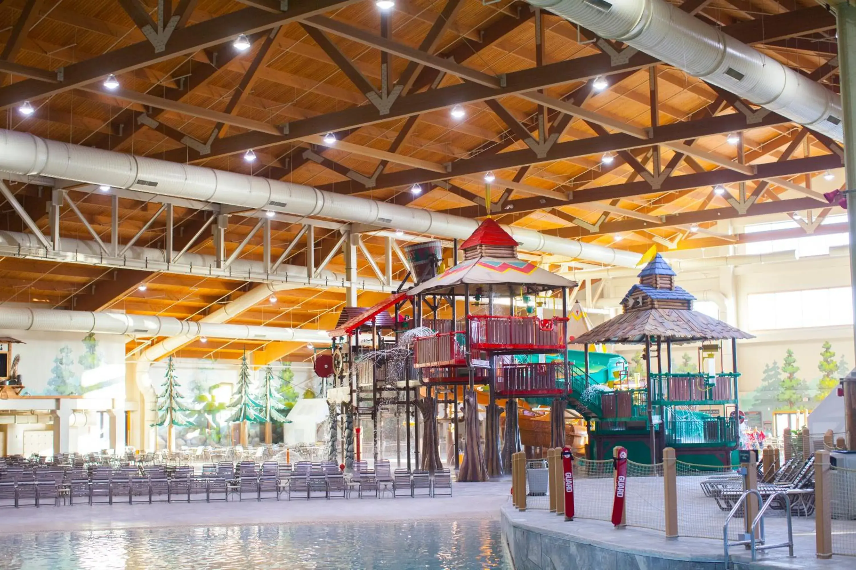 Aqua park in Great Wolf Lodge Concord Aqua park in Great Wolf Lodge Concord