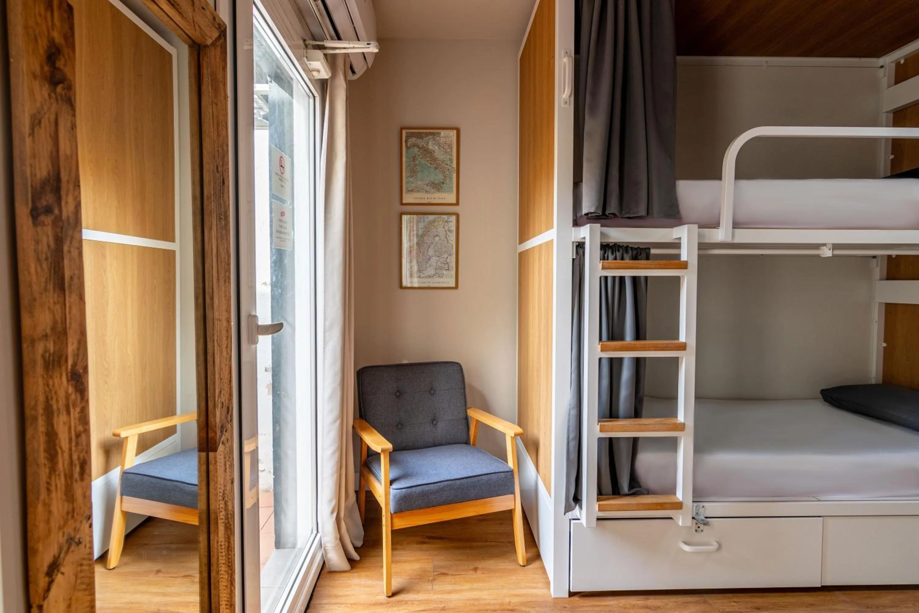 Bedroom, Bed in Factory Hostels Barcelona