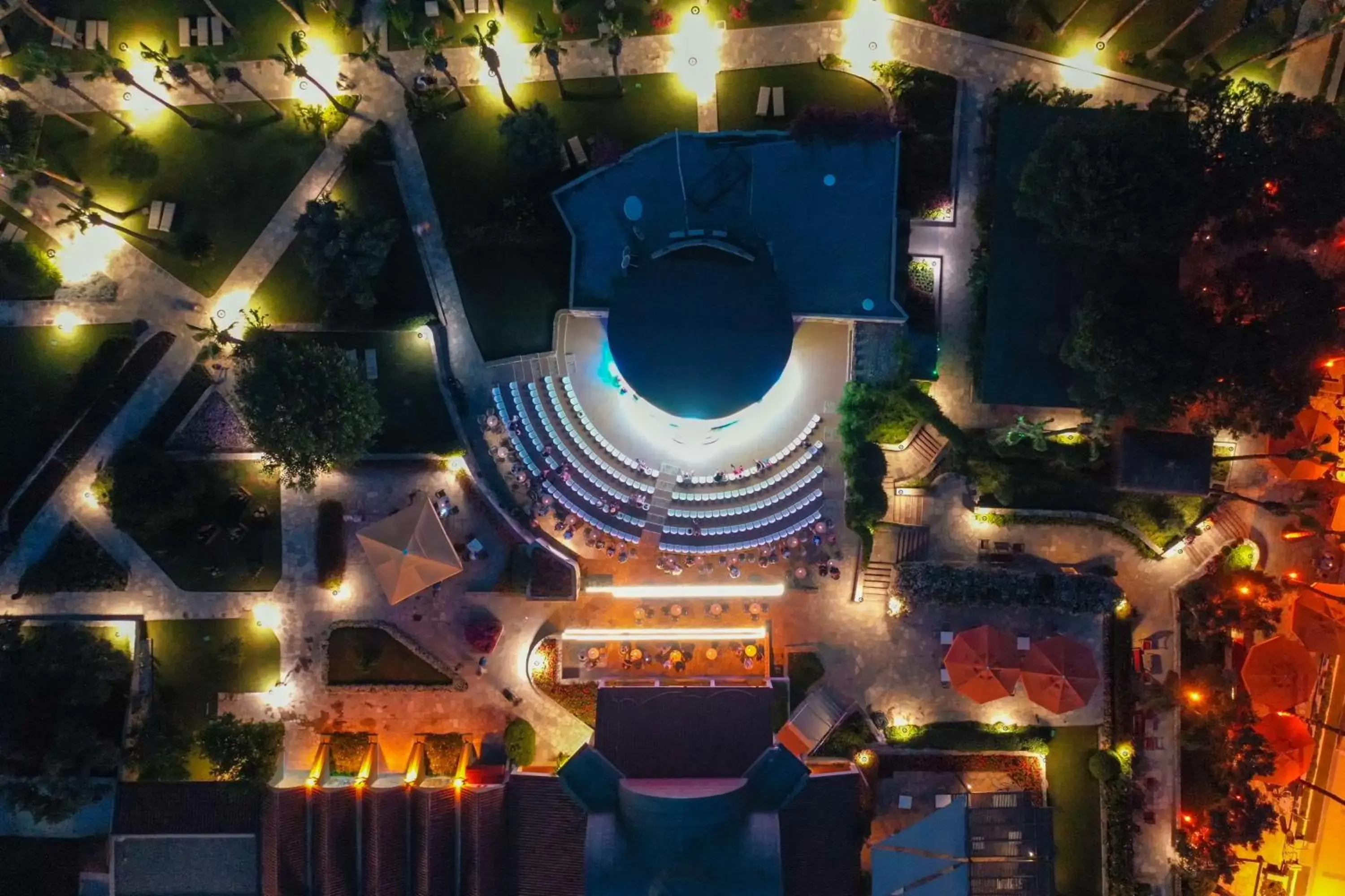 Night, Bird's-eye View in Arum Barut Collection - Ultra All Inclusive