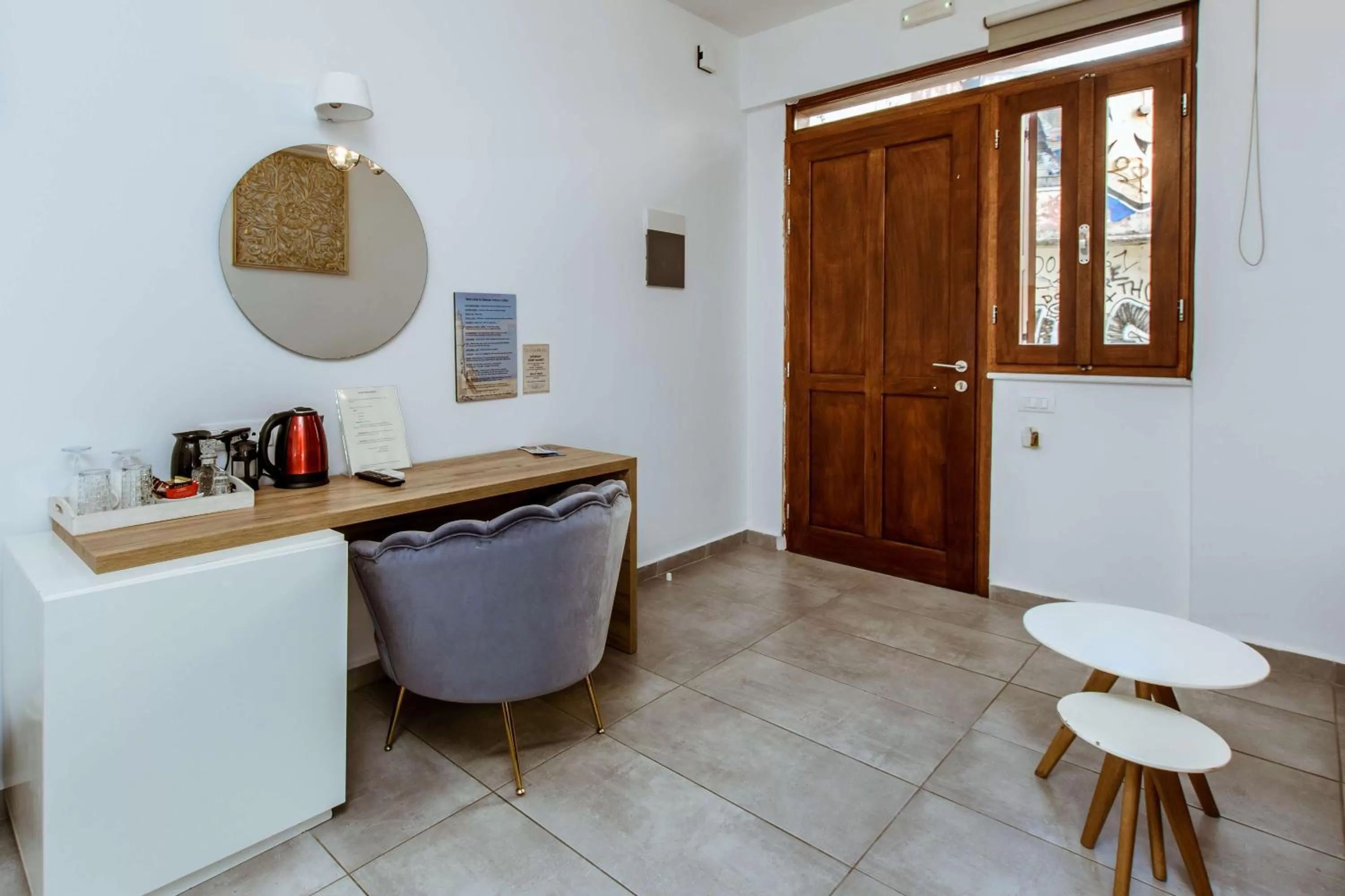 Kitchen or kitchenette in Deluxe Hotel