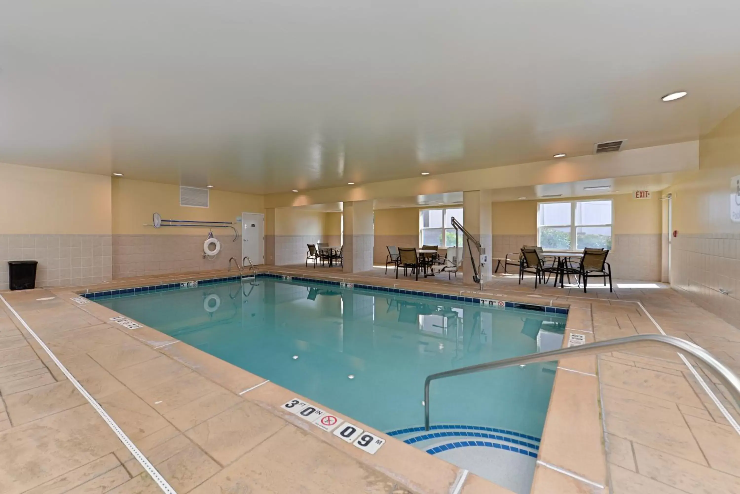 Swimming Pool in Holiday Inn Express Hotel & Suites St. Louis West-O'Fallon, an IHG Hotel