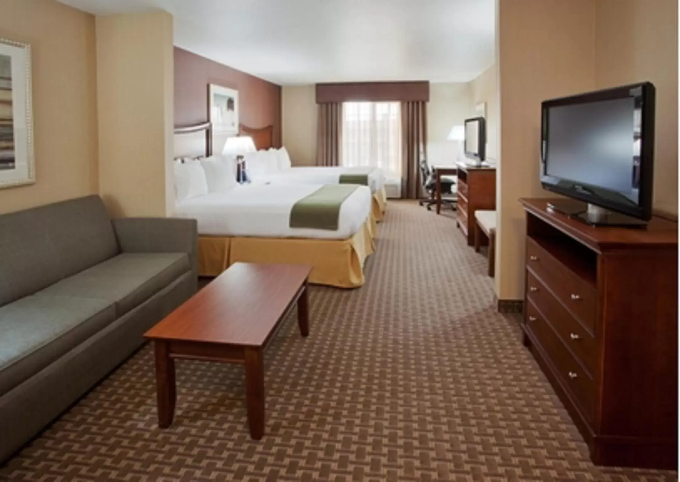 Photo of the whole room, TV/Entertainment Center in Holiday Inn Express Hotel & Suites Willows, an IHG Hotel