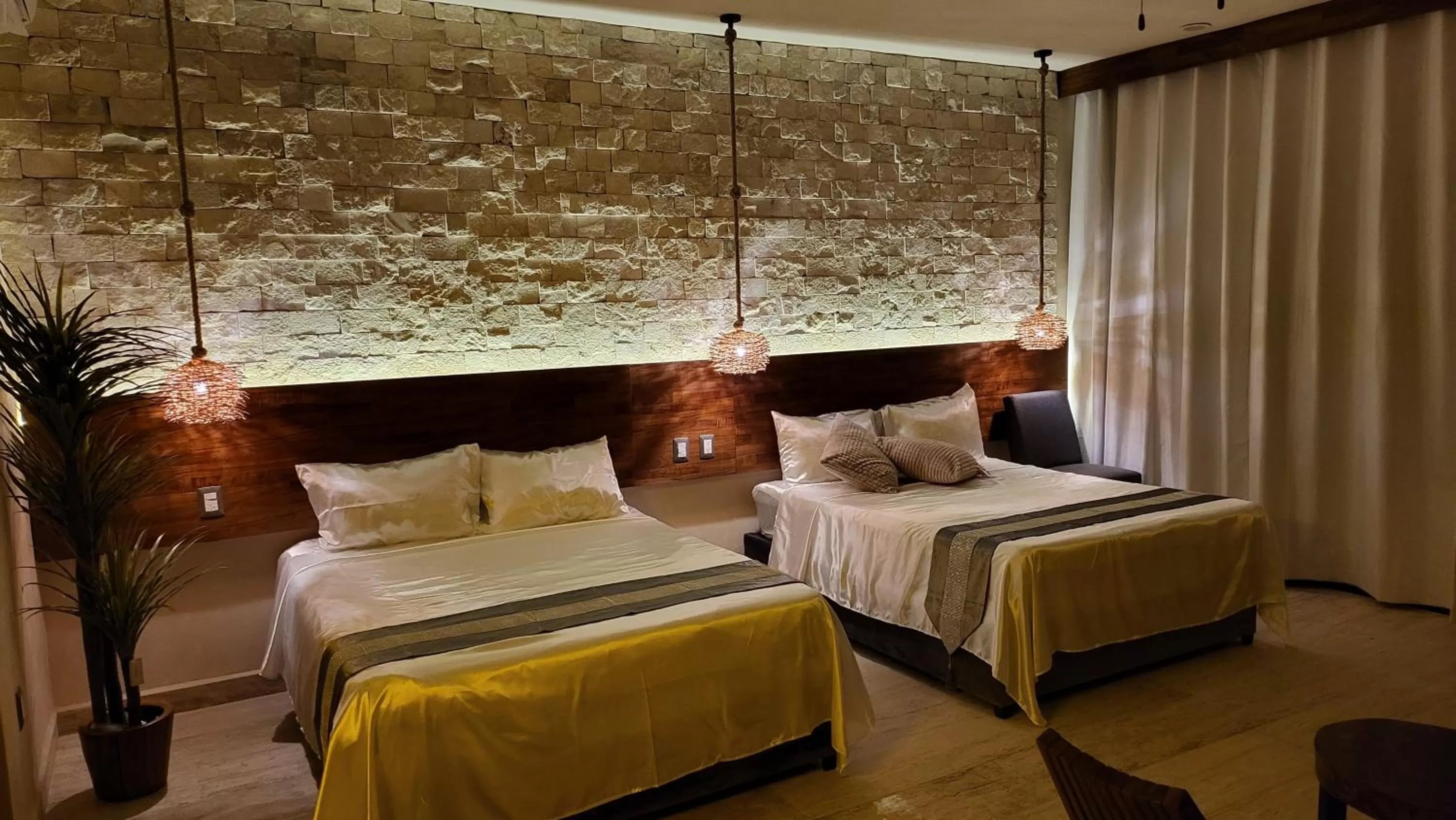 Bed in Aktun Bacalar