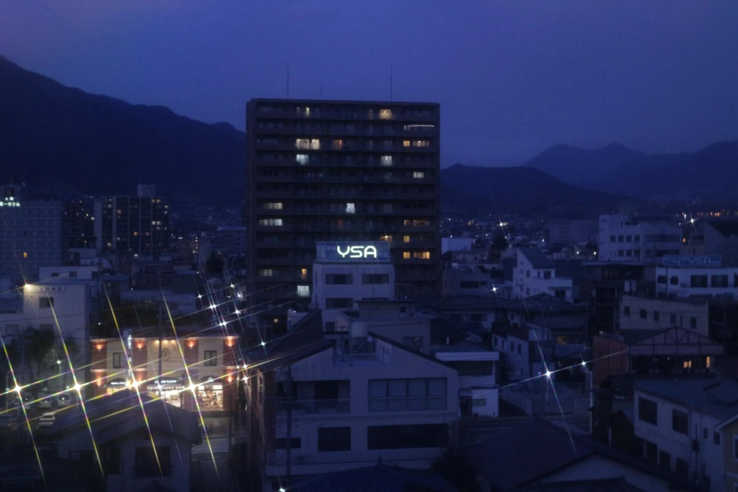 City view in Hotel Sunroute Ueda