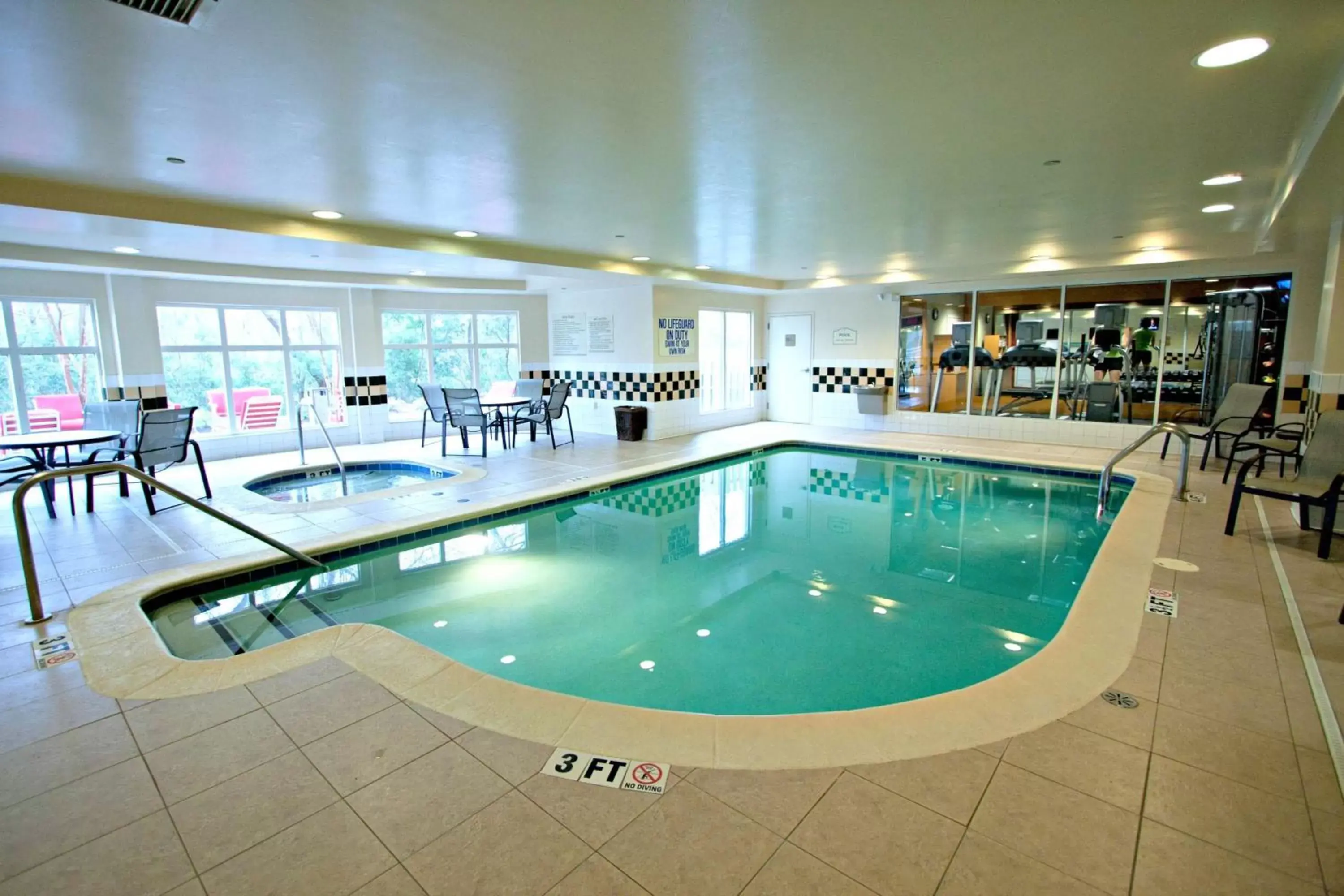 Pool view, Swimming Pool in Hilton Garden Inn Charleston Airport