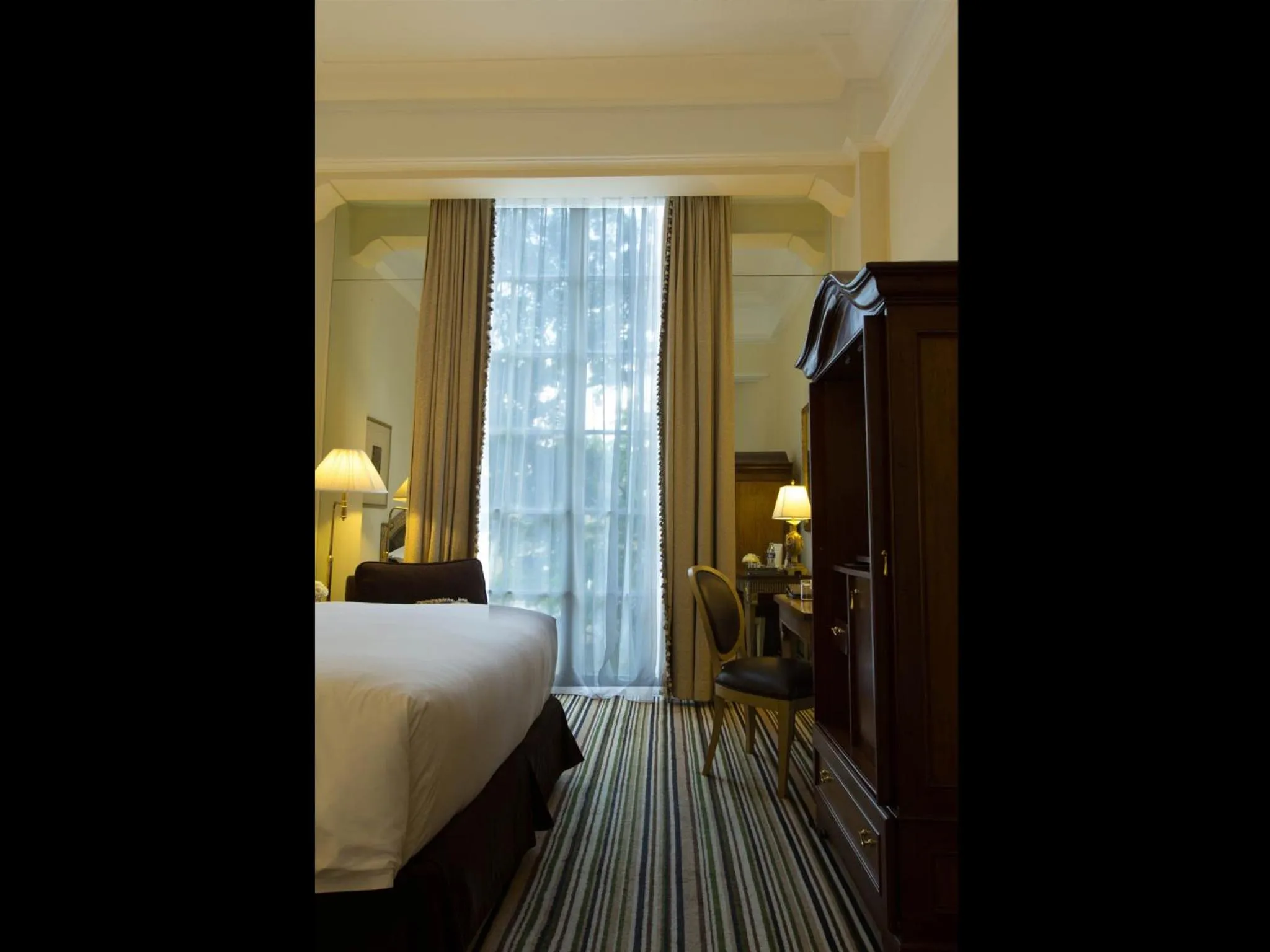 Decorative detail, Bed in Hotel Gran Mahakam