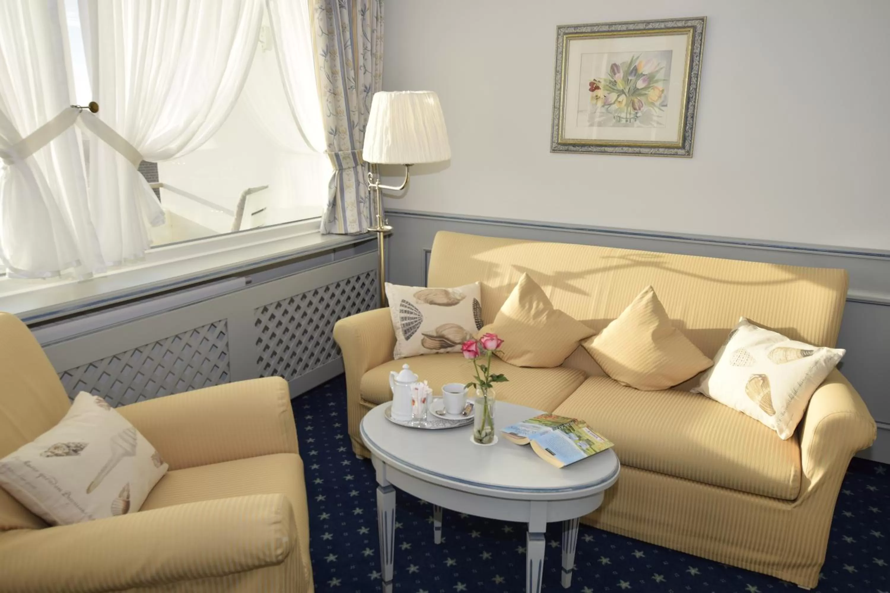 Seating area in Hotel Wiking Sylt