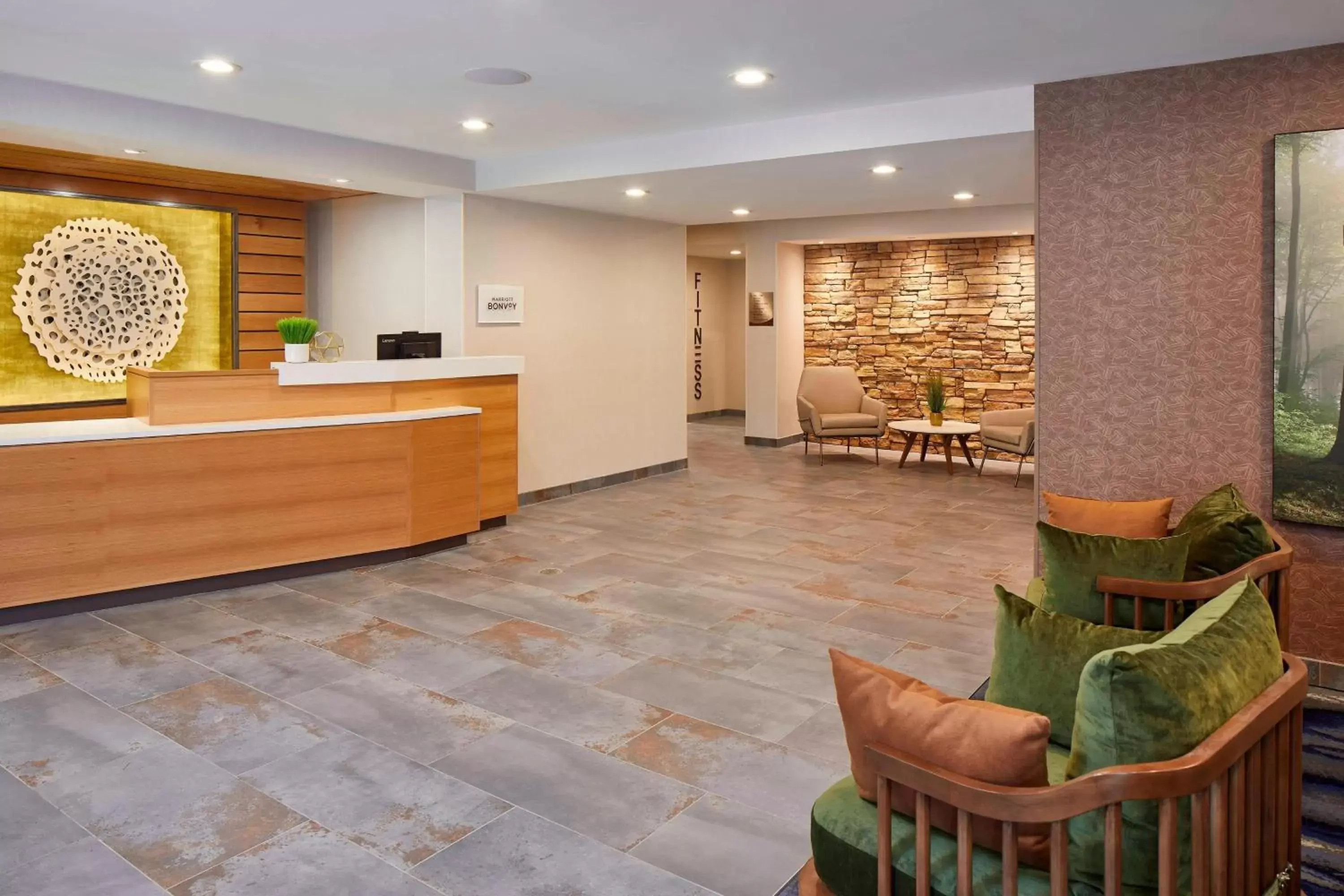 Lobby or reception, Lobby/Reception in Fairfield Inn & Suites by Marriott Albany Airport