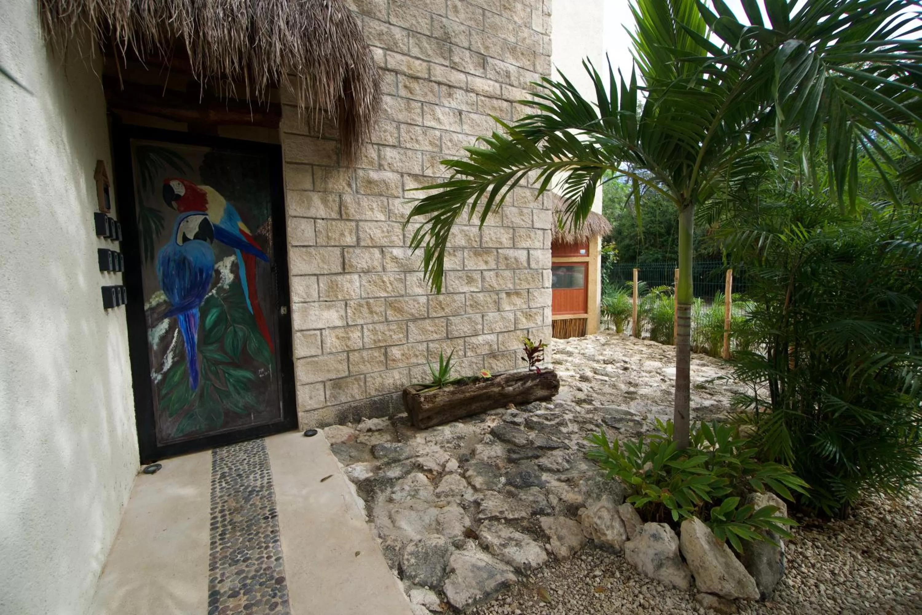 Facade/entrance in Aldea San Lam - Oasis Of Tulum
