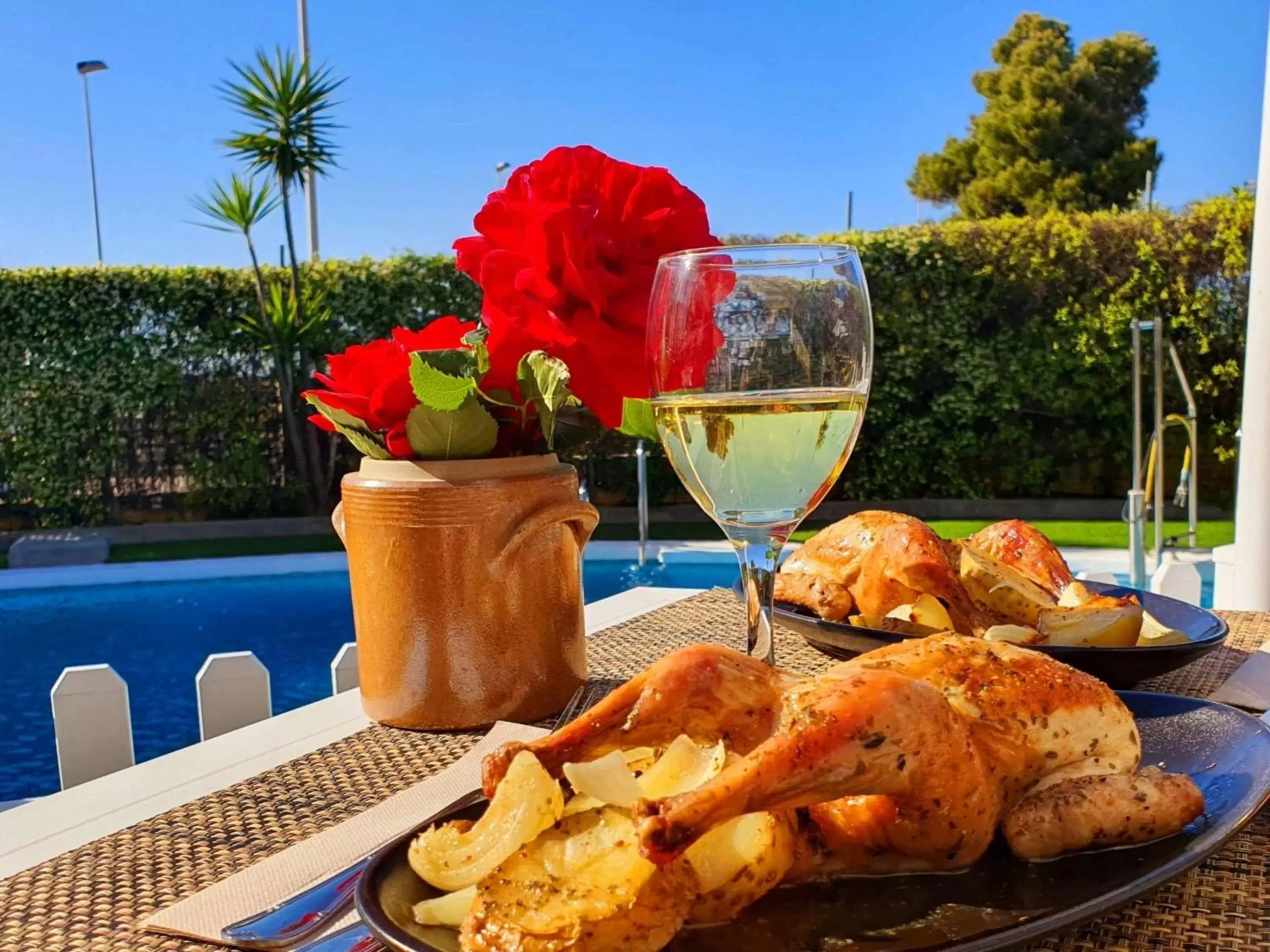 Balcony/Terrace, Swimming Pool in Ibis Jerez De La Frontera Cadiz