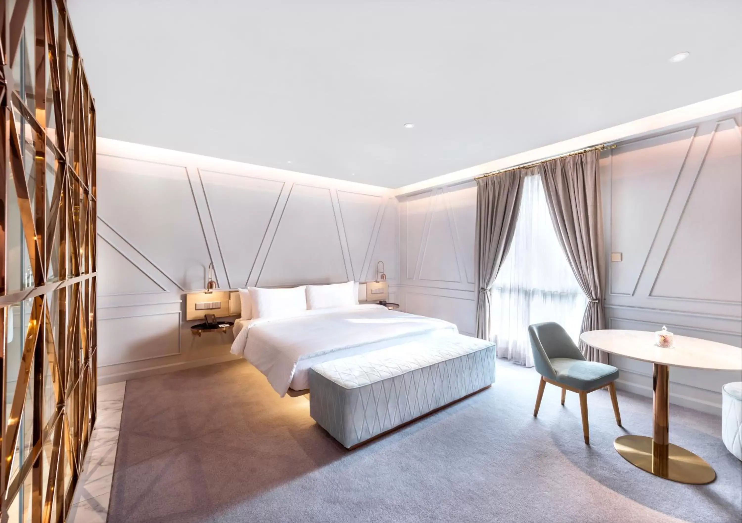 Bed in The Prestige Hotel Penang
