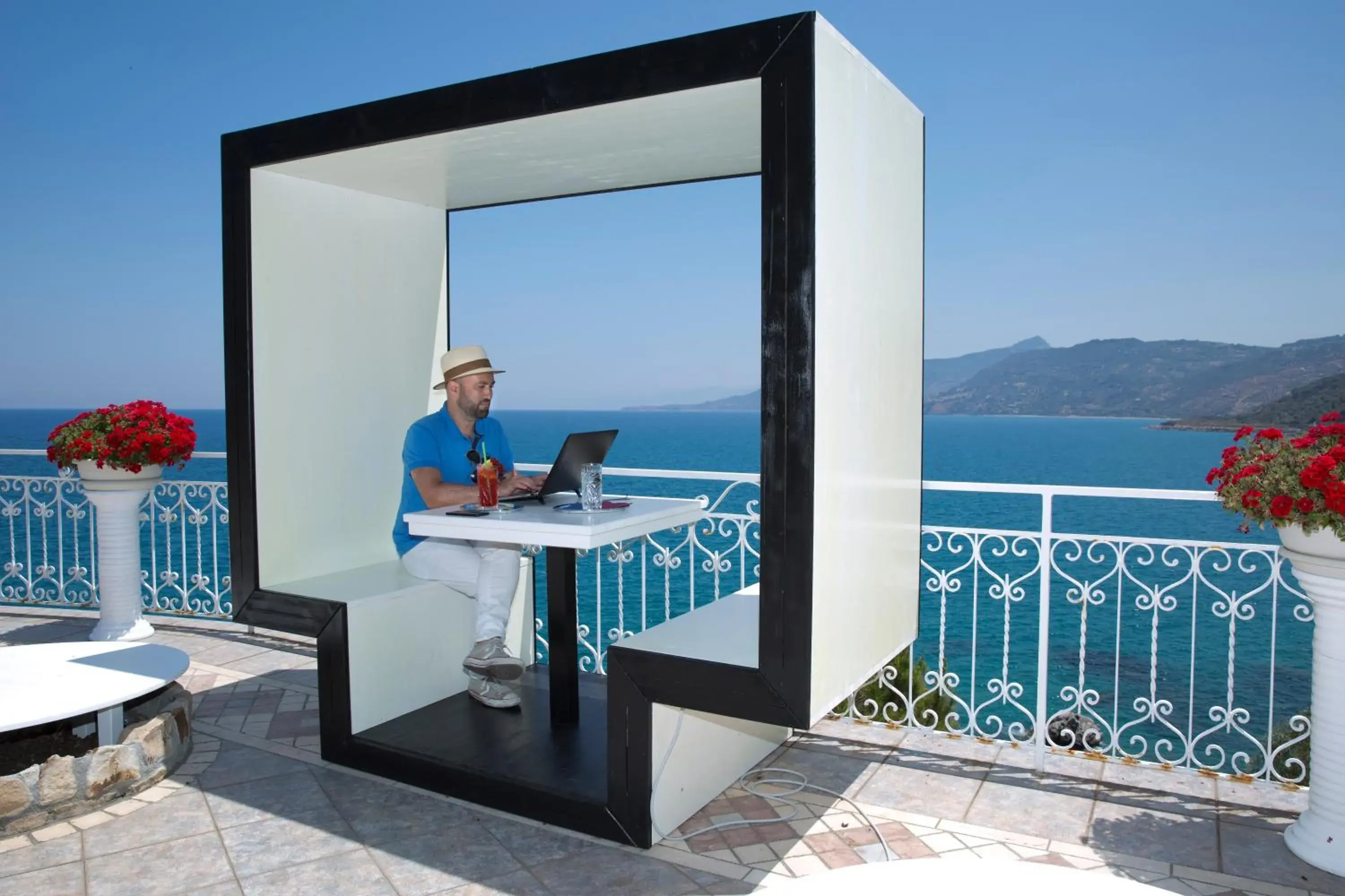 Balcony/Terrace in Hotel Kalura