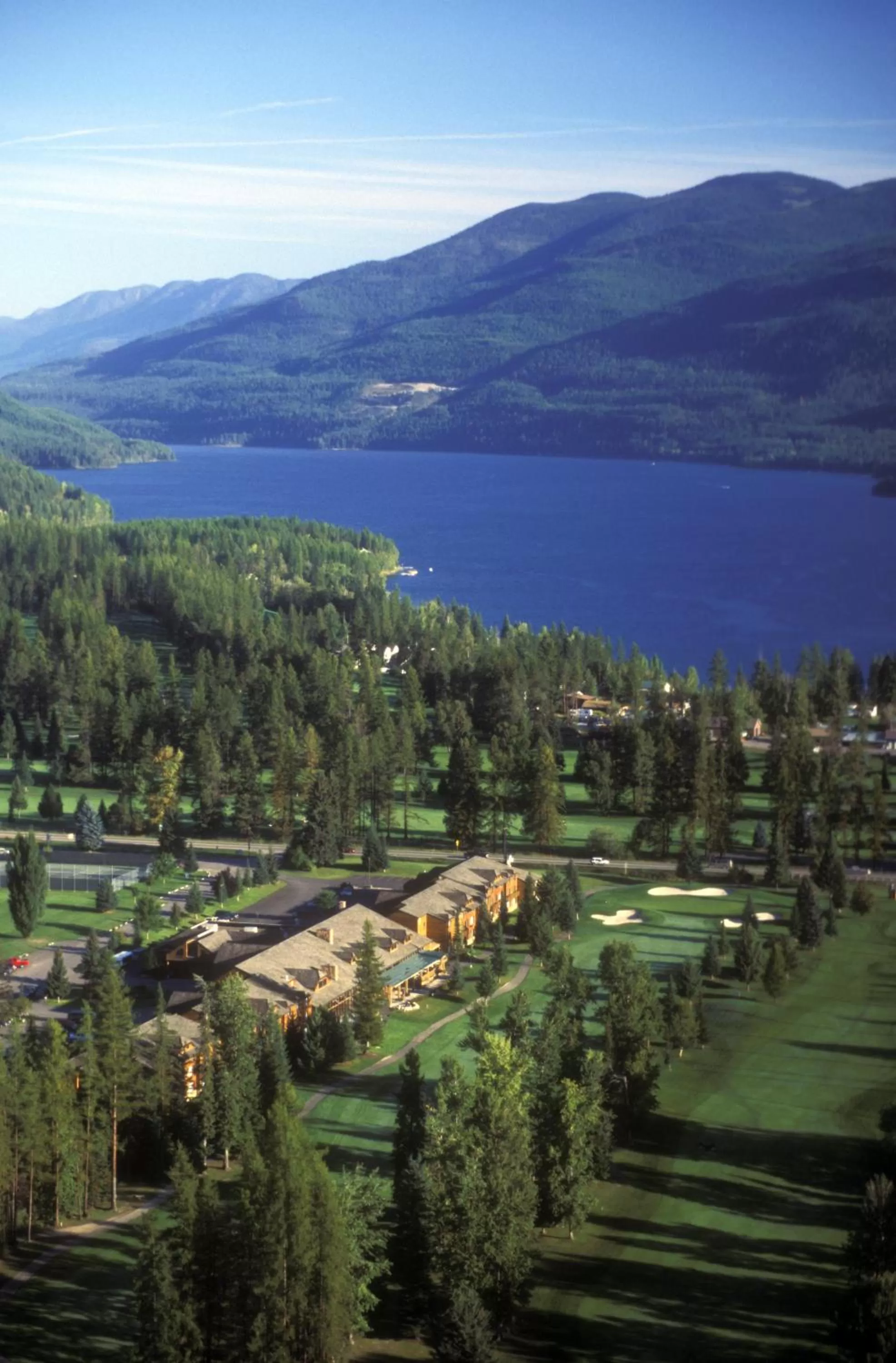 Bird's eye view in Grouse Mountain Lodge