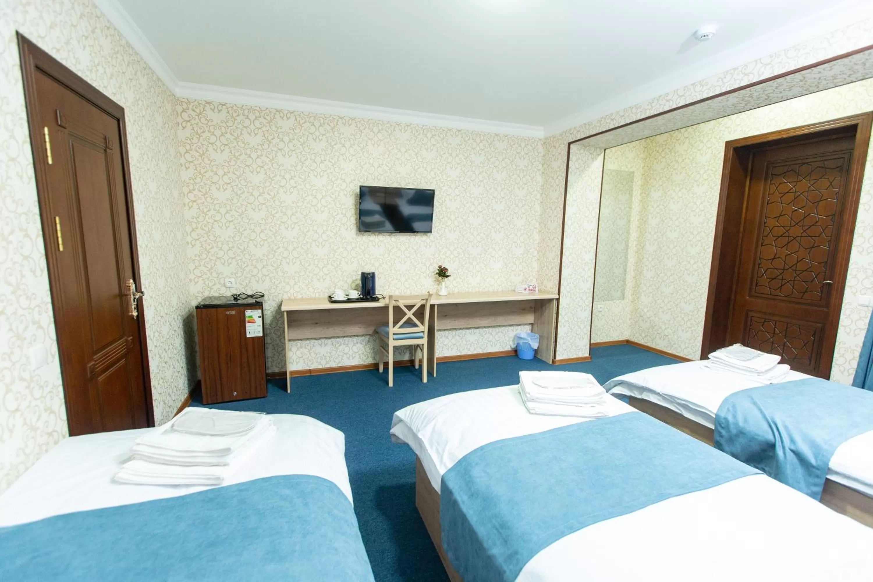 Bed in Mirzo Boutique Hotel