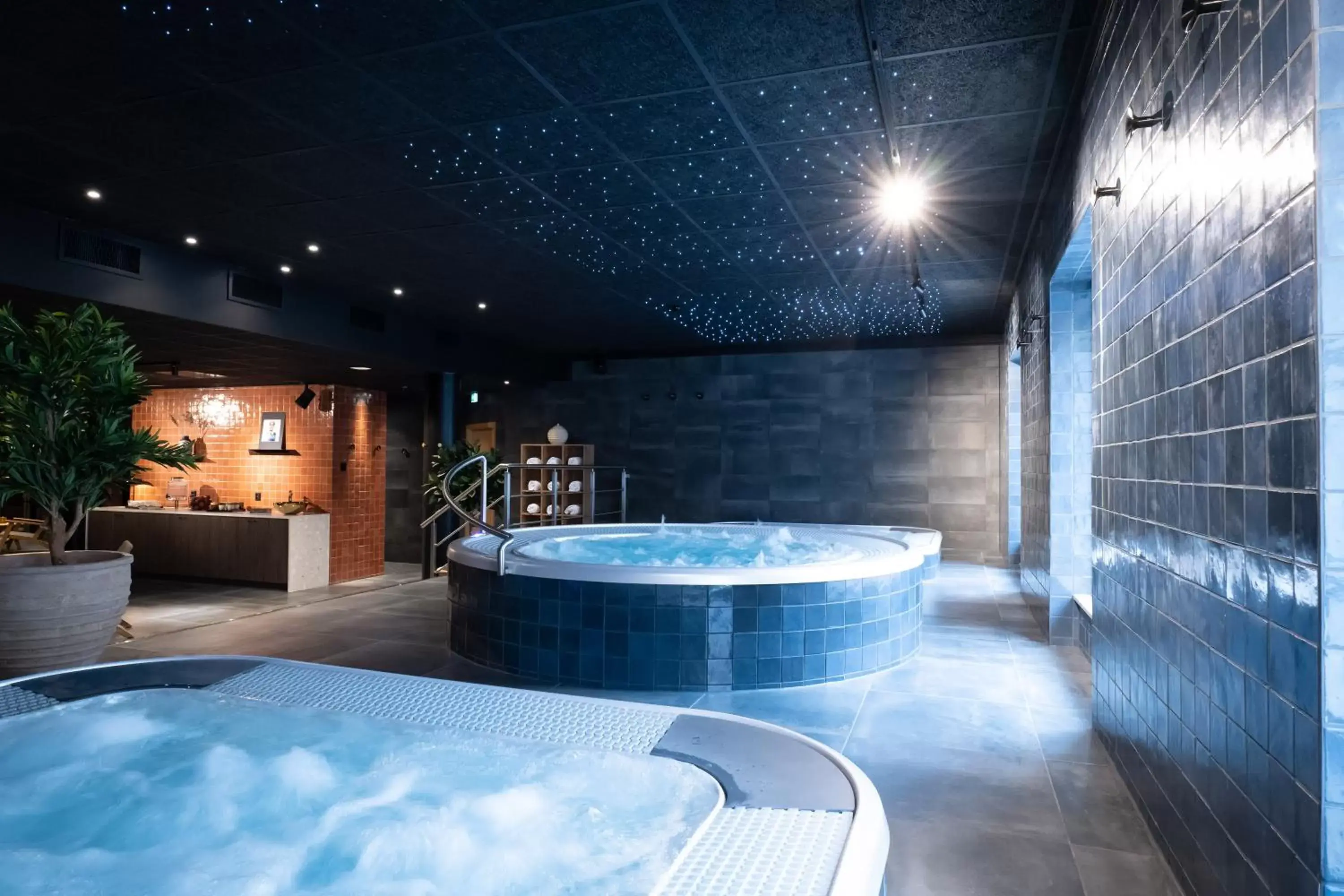 Hot Tub, Swimming Pool in ProfilHotels Calmar Stadshotell