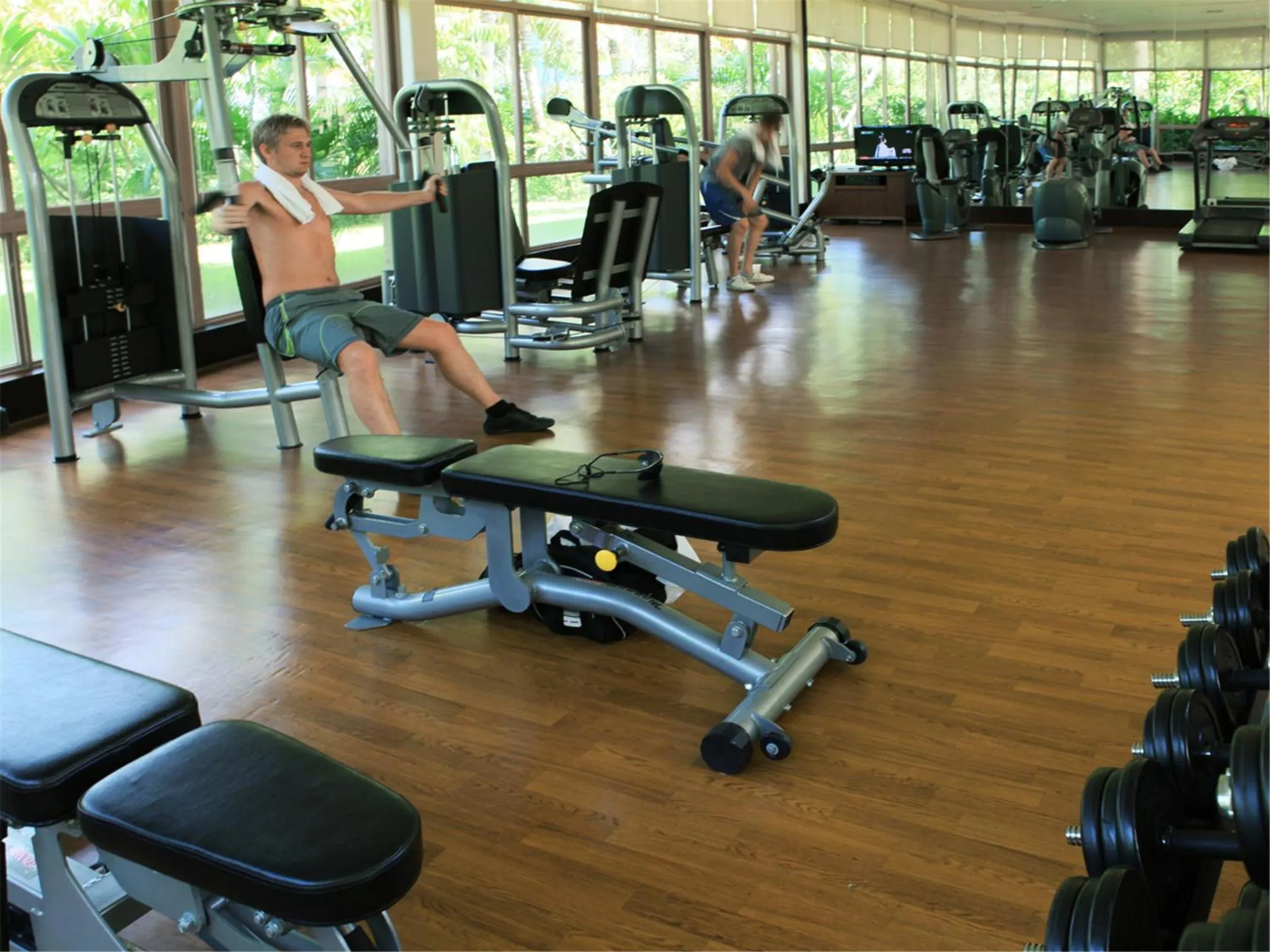 Fitness centre/facilities in Howard Johnson Resort Sanya Bay