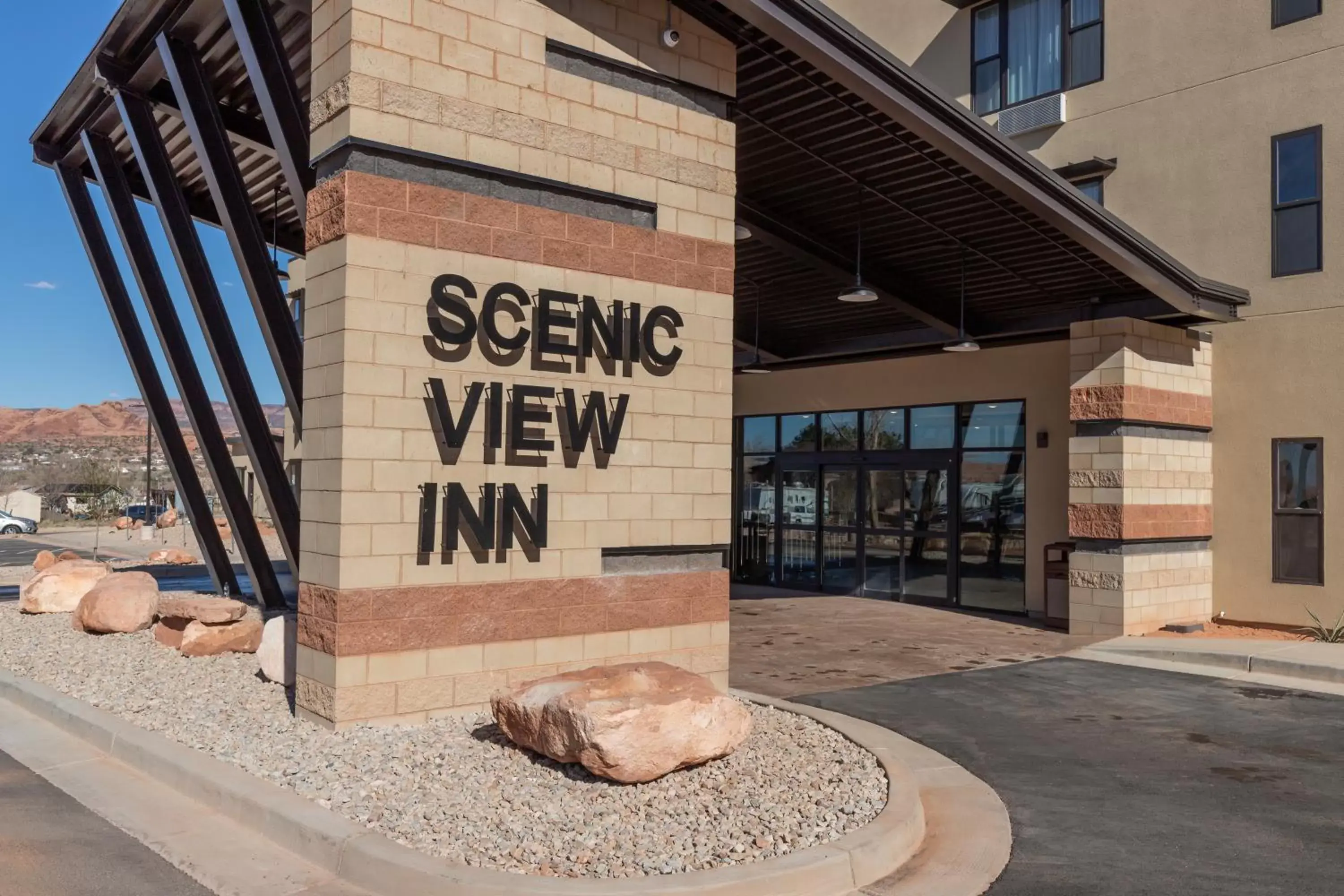 Logo/Certificate/Sign in Scenic View Inn & Suites Moab