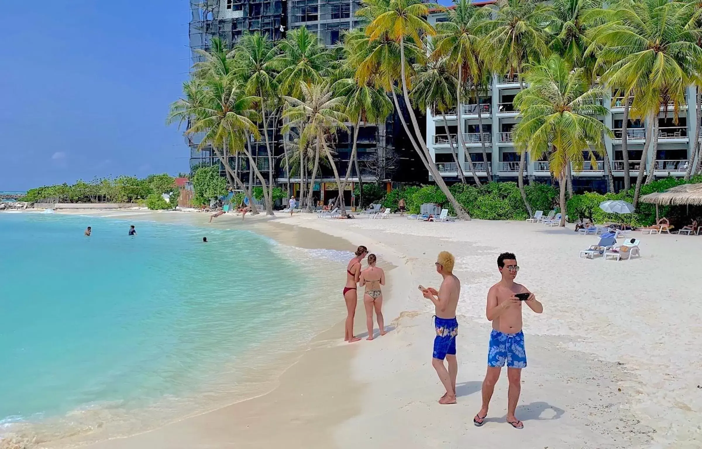 People, Family in Kaani Palm Beach