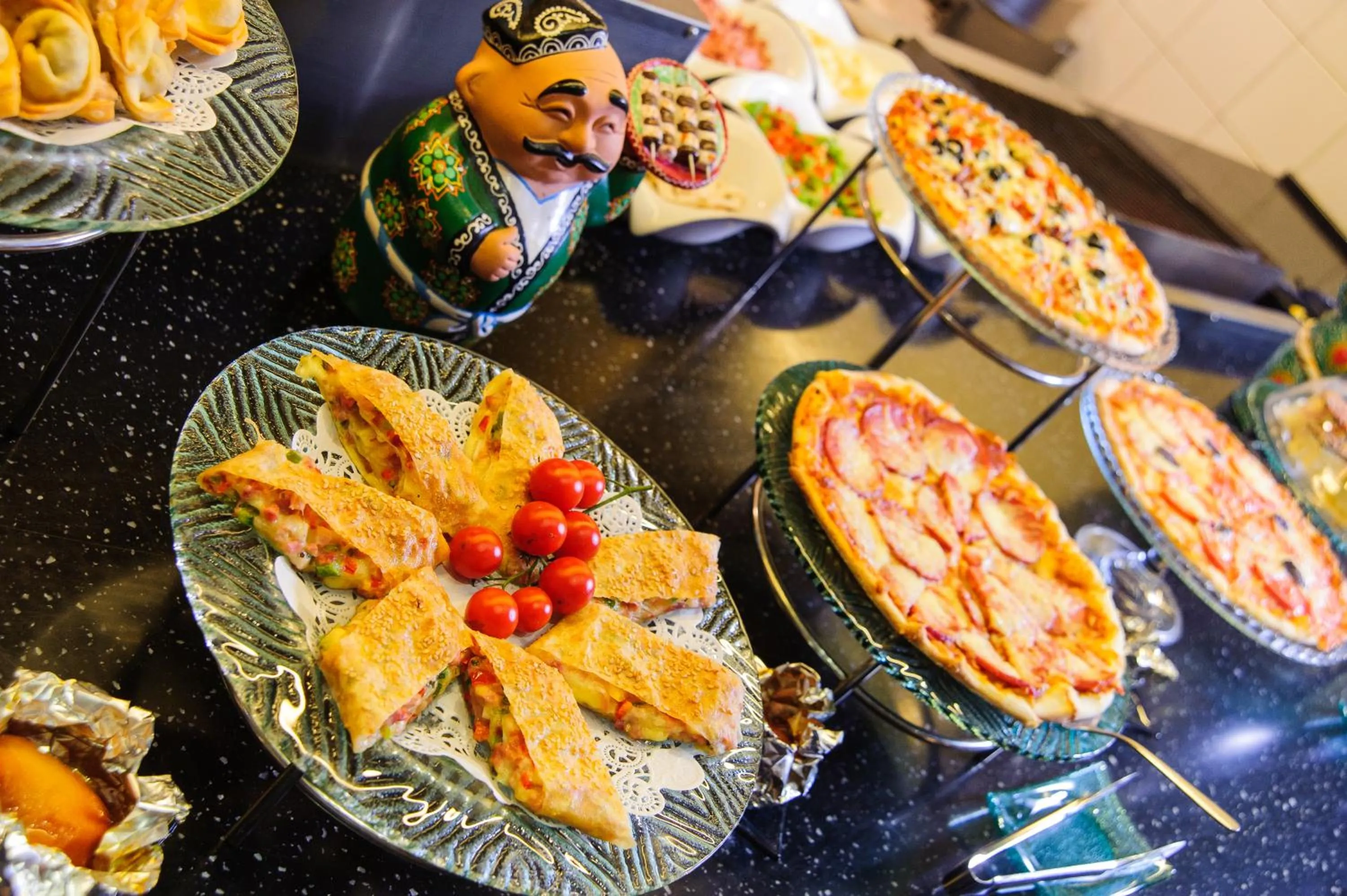 Breakfast in City Palace Hotel Tashkent