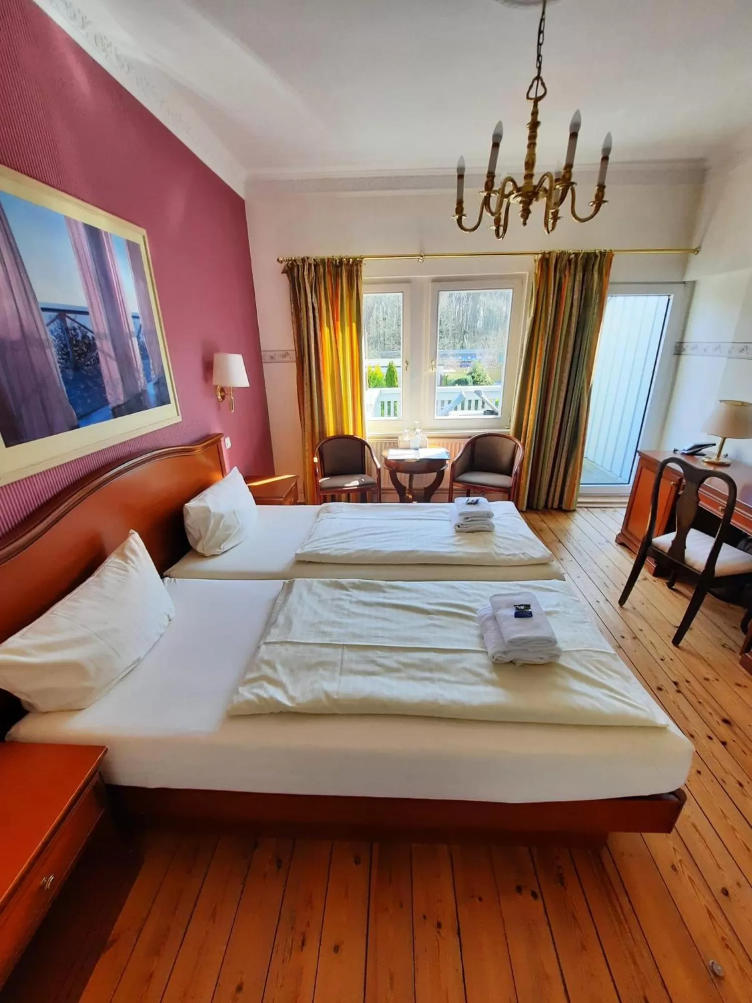 Photo of the whole room, Bed in Landhaus Bode