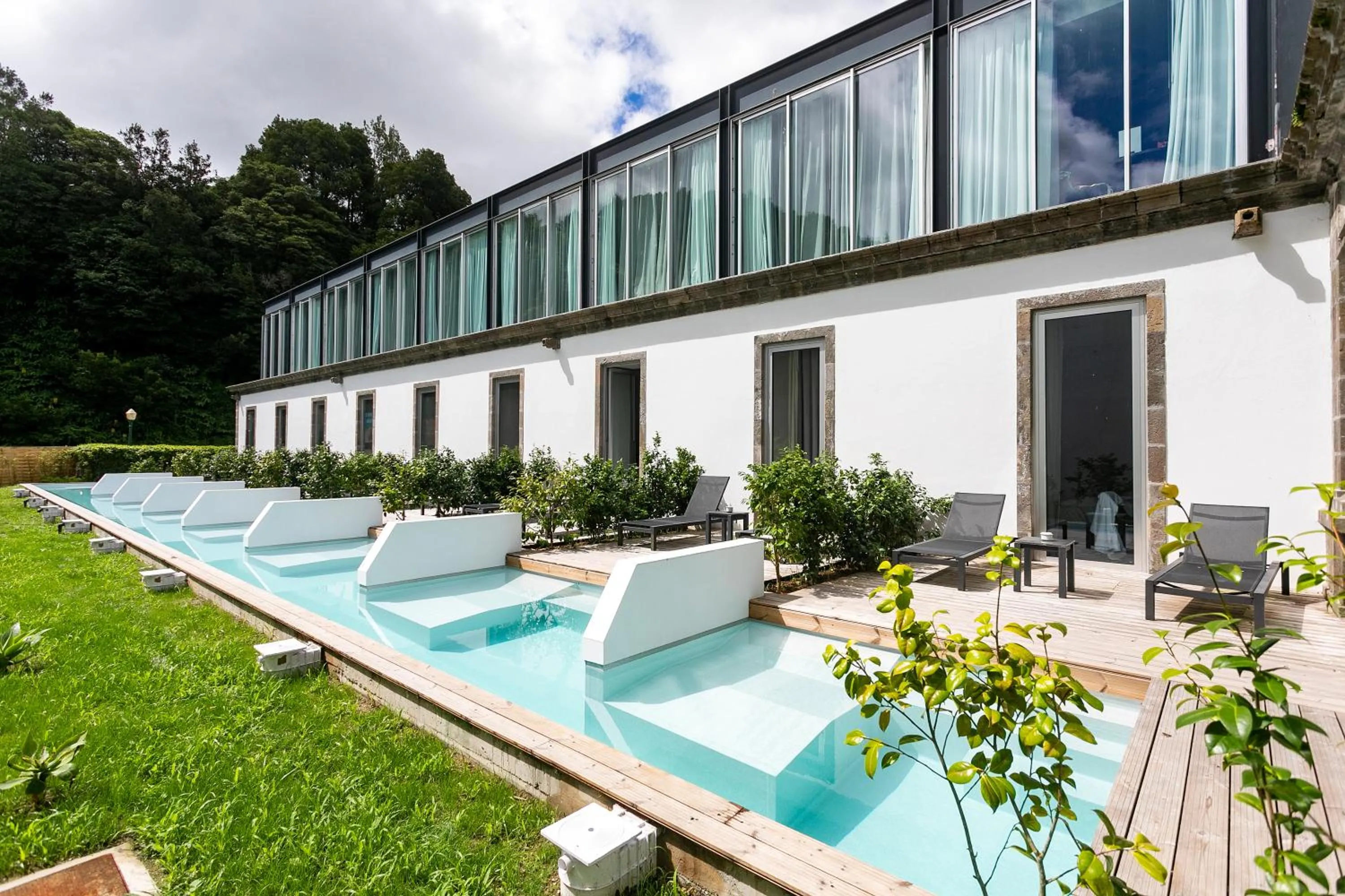 Pool view, Swimming Pool in Furnas Boutique Hotel - Thermal & Spa