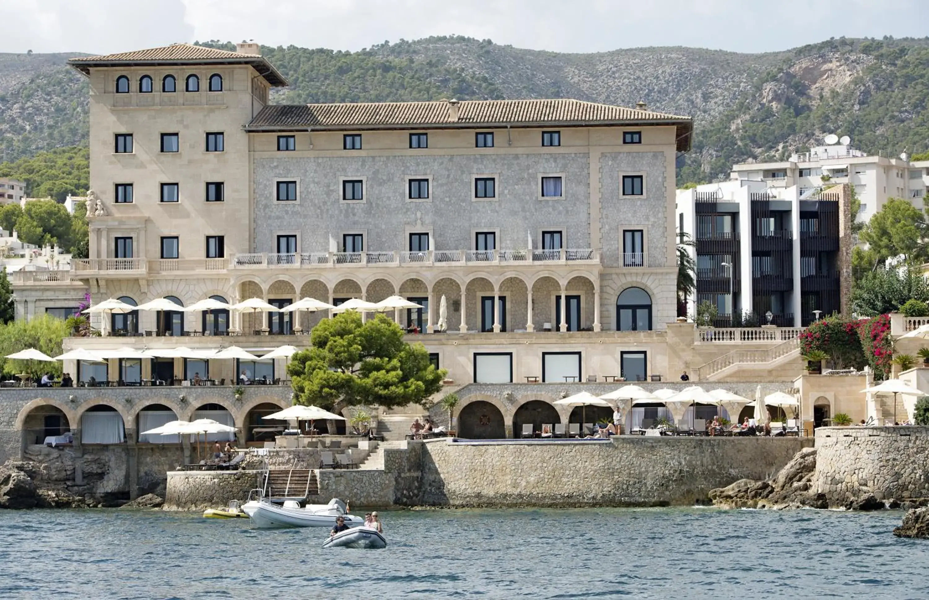 Facade/entrance, Property Building in Hotel Hospes Maricel y Spa