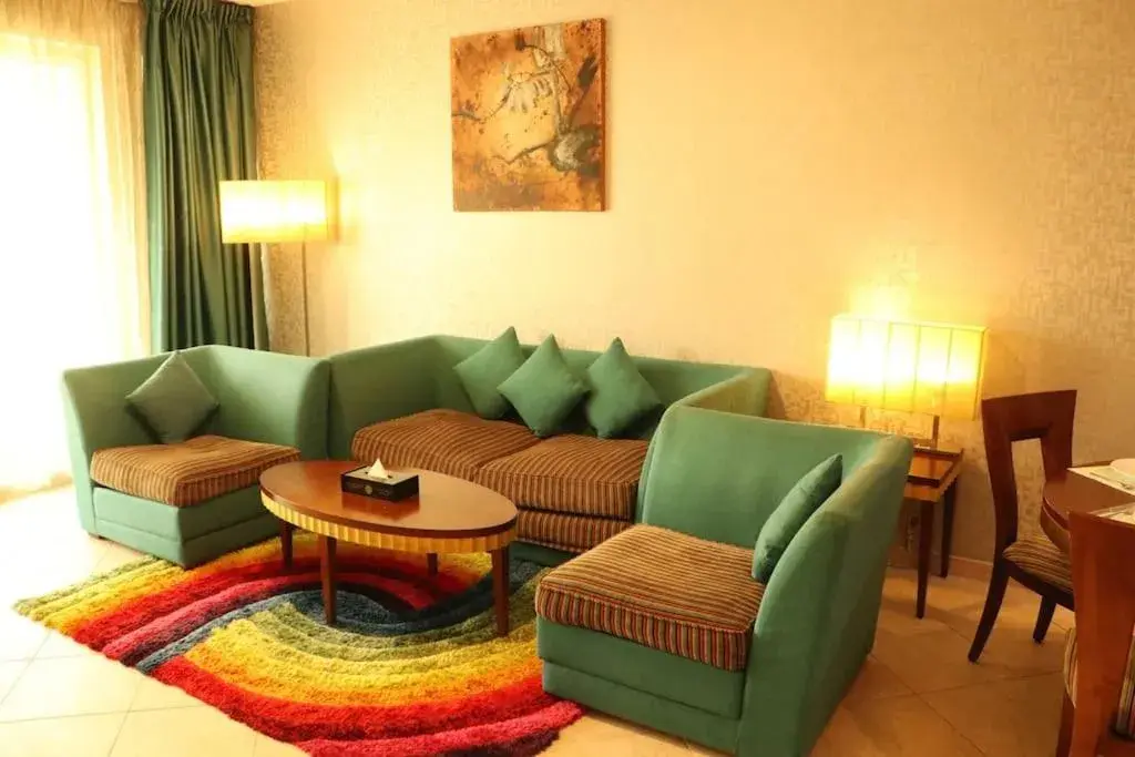 Seating Area in Al Manar Grand Hotel Apartment