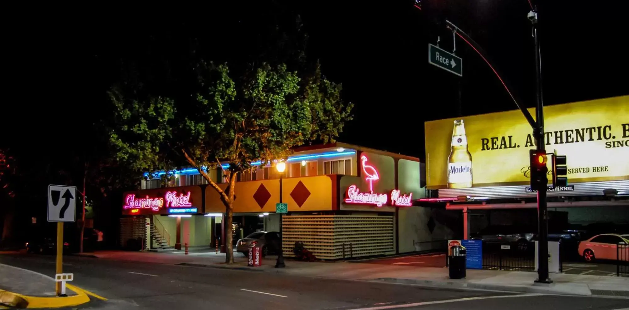 Property Building in The Flamingo Motel San Jose