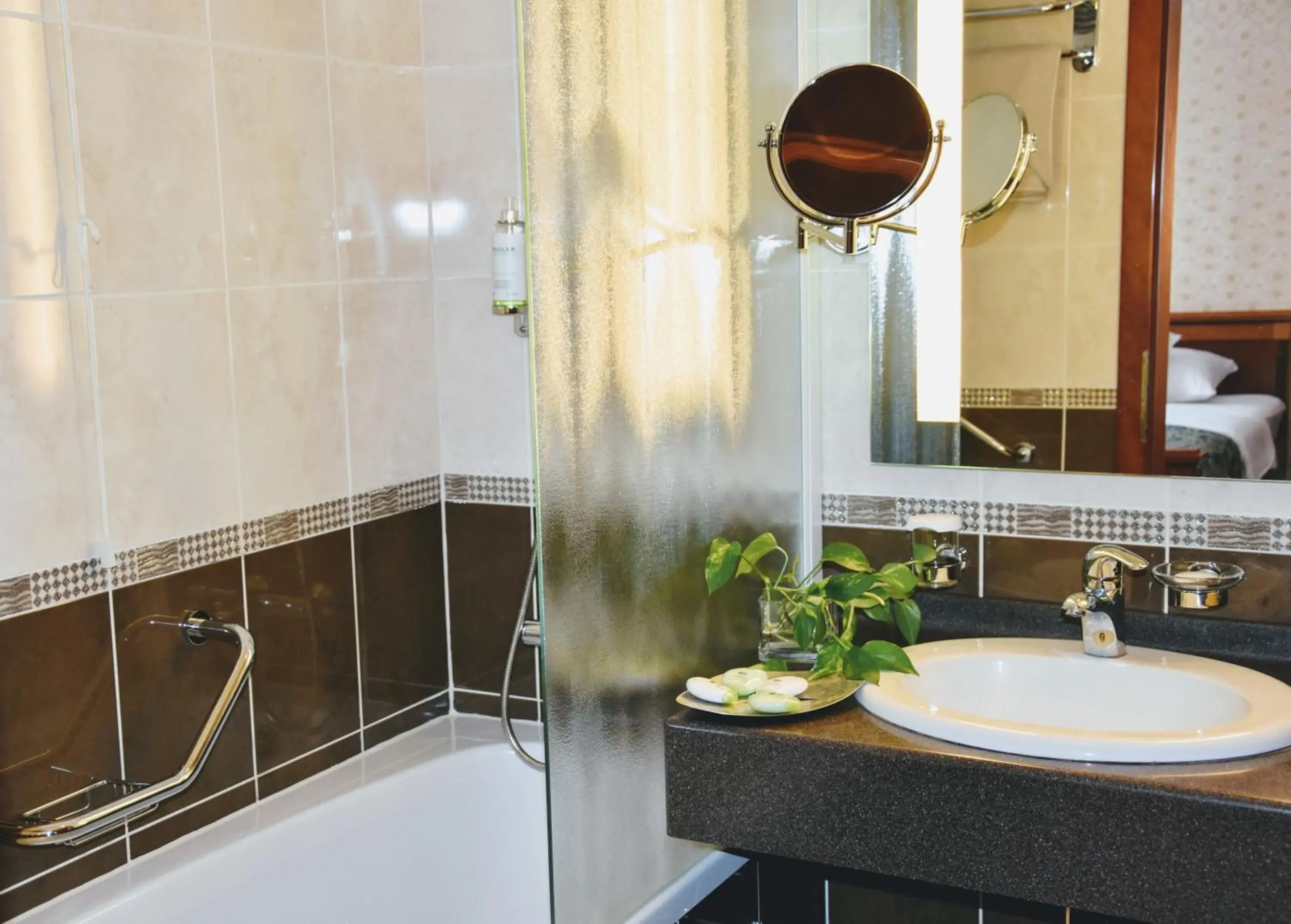 Bathroom in Boutique Hotel Kazbek