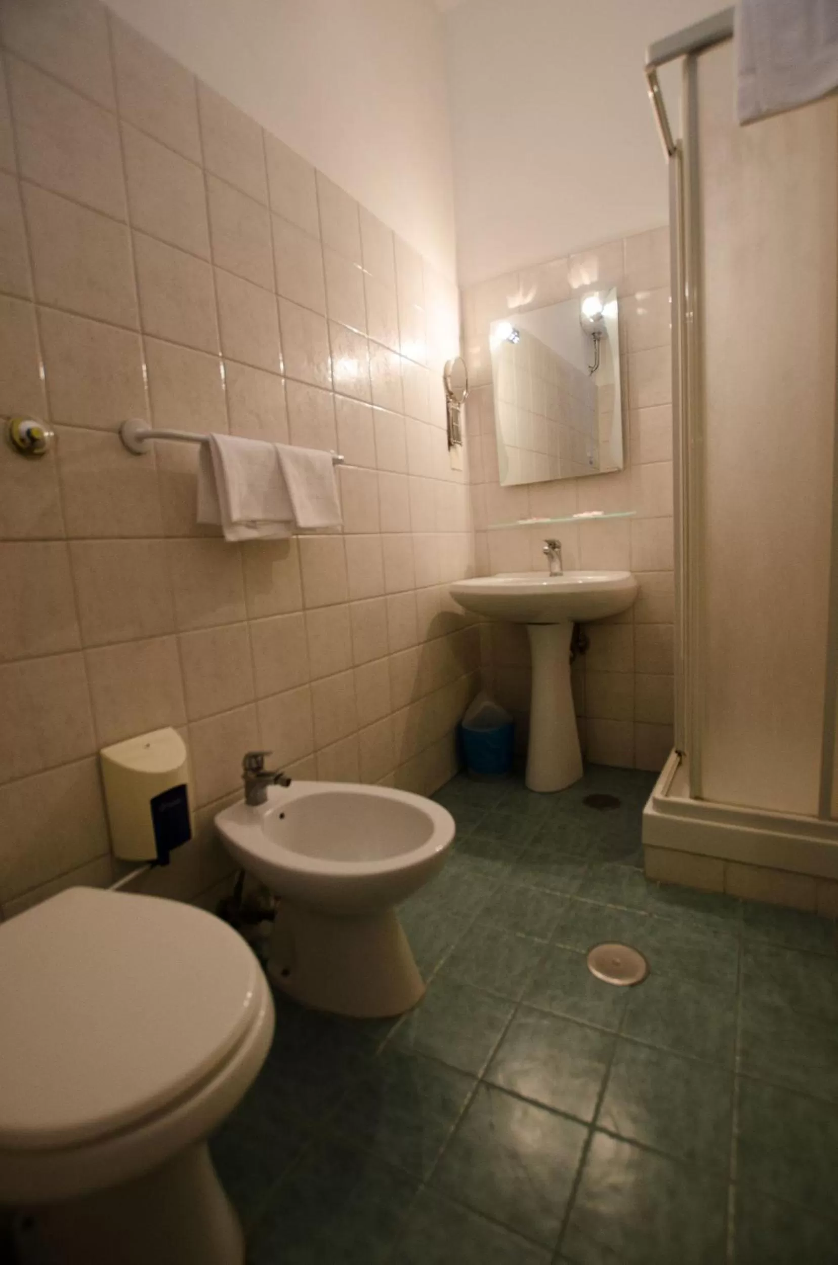 Bathroom in Hotel Cherubini