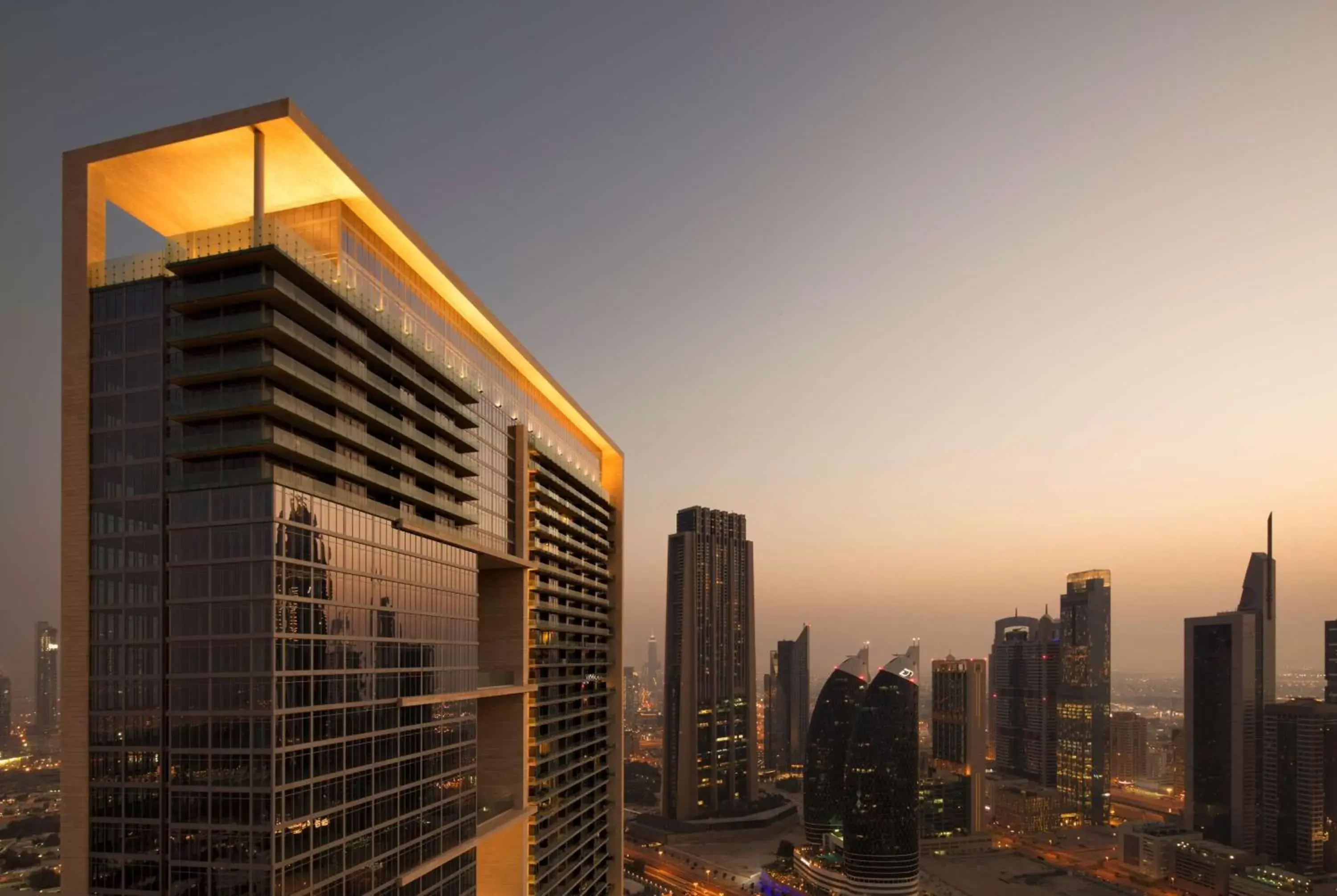 Property building in Waldorf Astoria Dubai International Financial Centre
