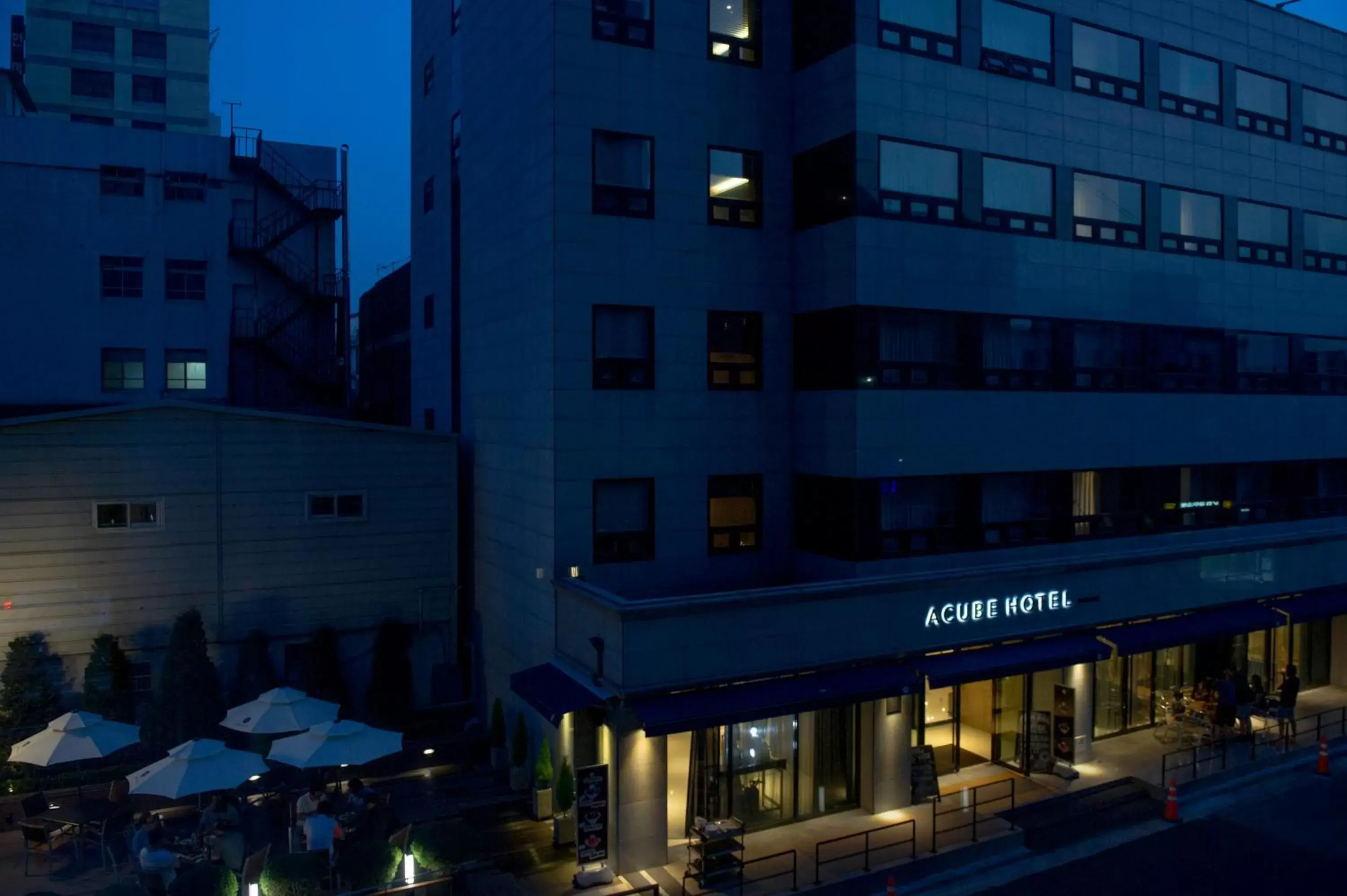 Balcony/Terrace, Property Building in Acube Hotel Dongdaemun