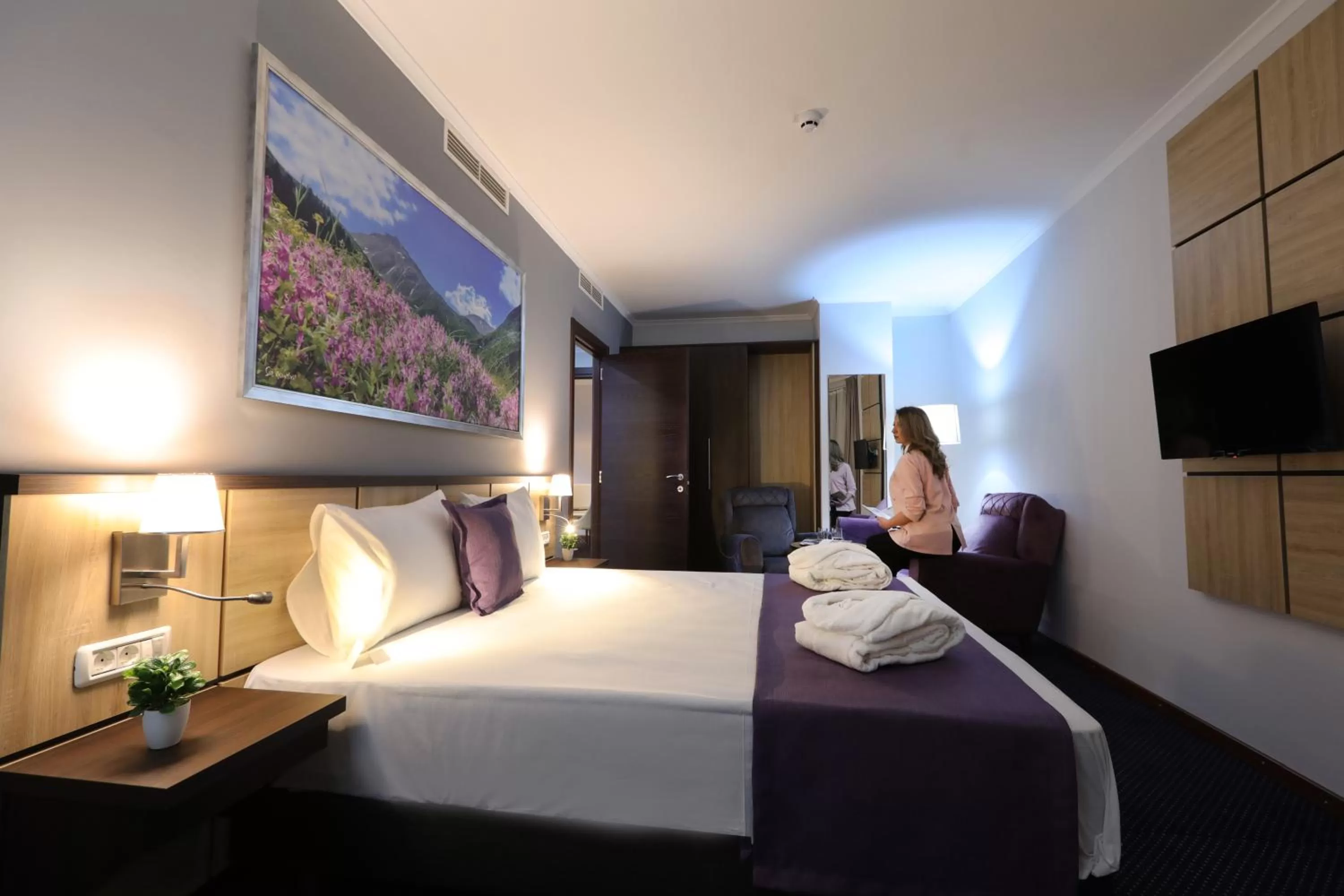 Bed in Mercure Tetovo