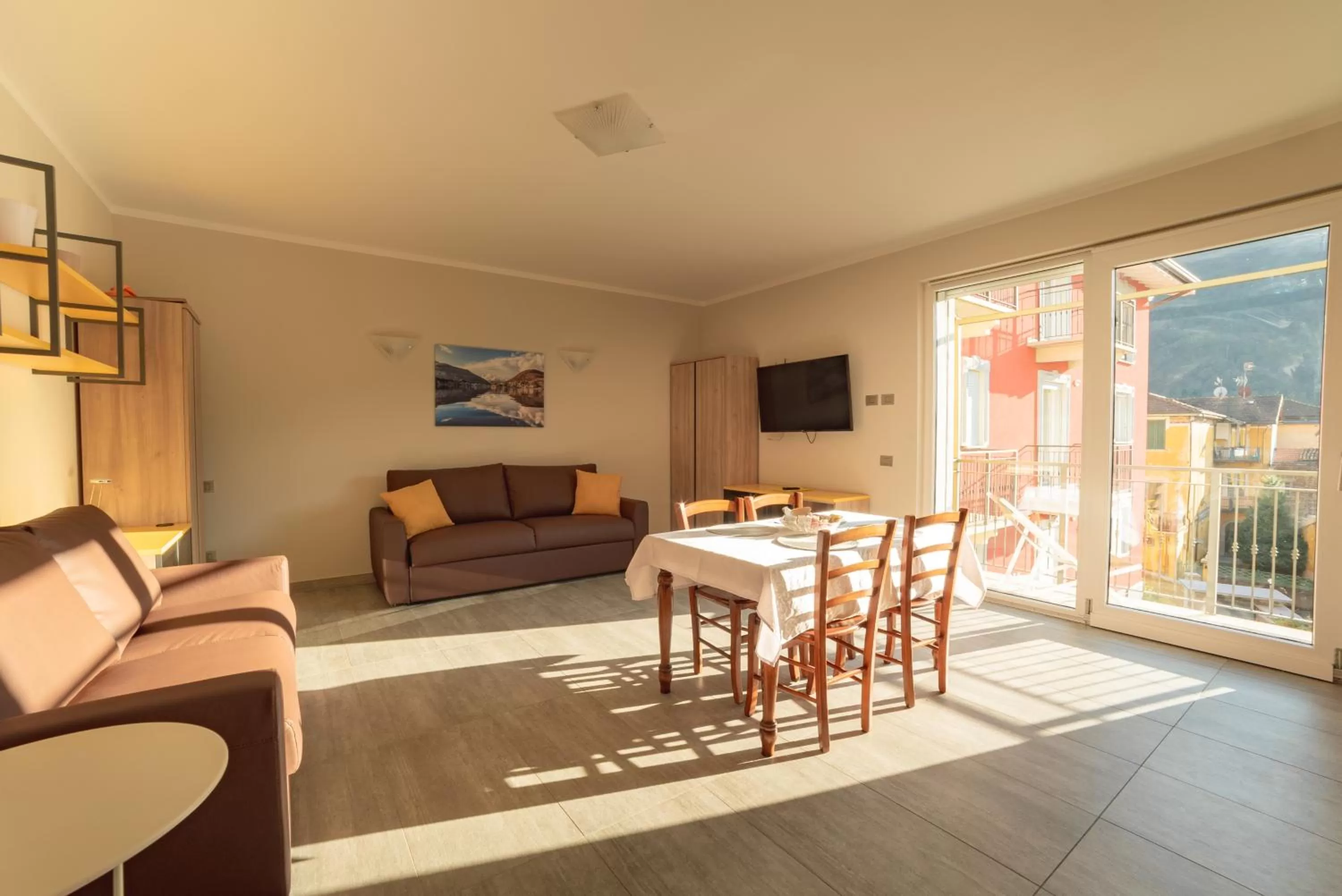 Living room in Yachting Residence