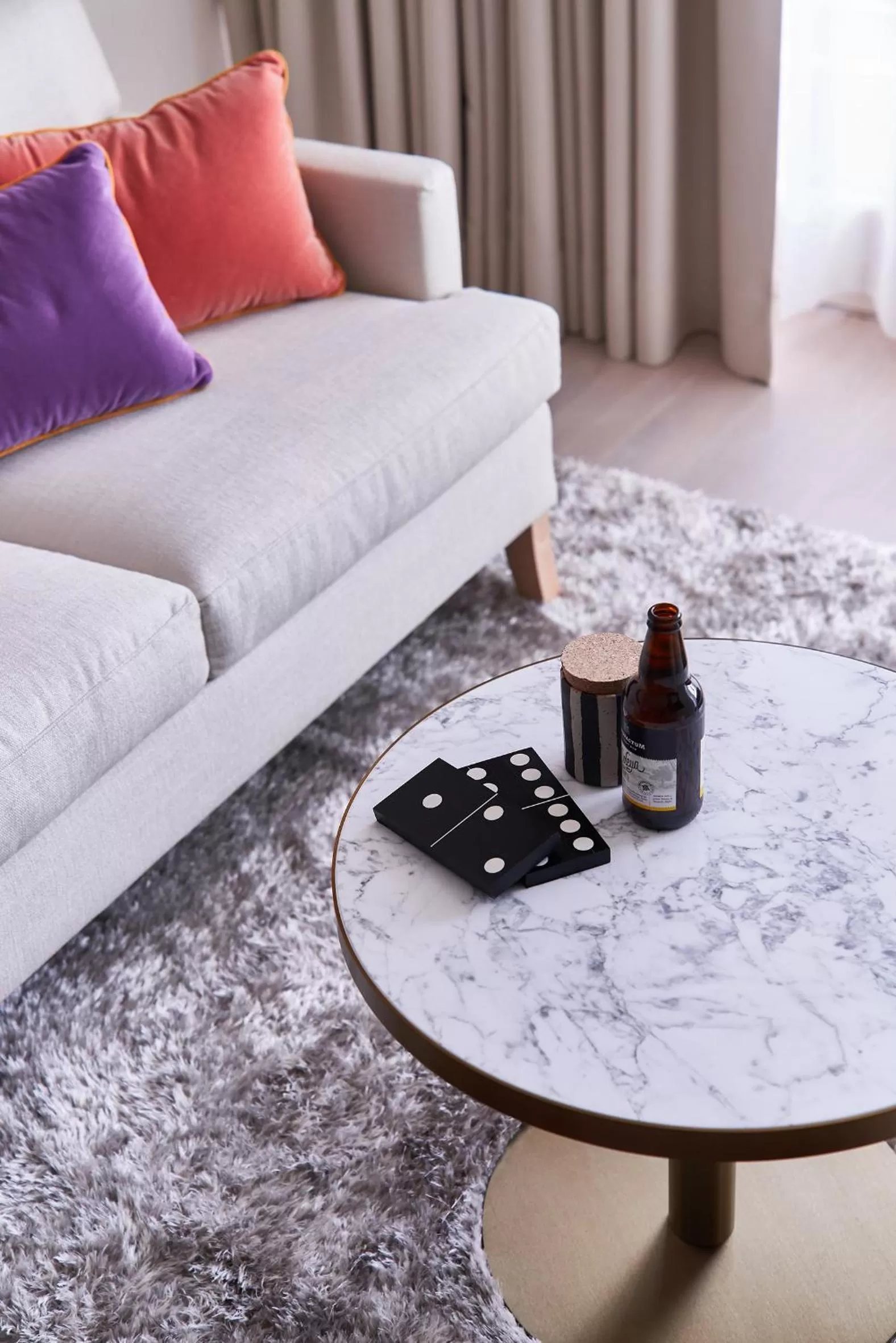 Decorative detail in SIDE, Hamburg, a Member of Design Hotels