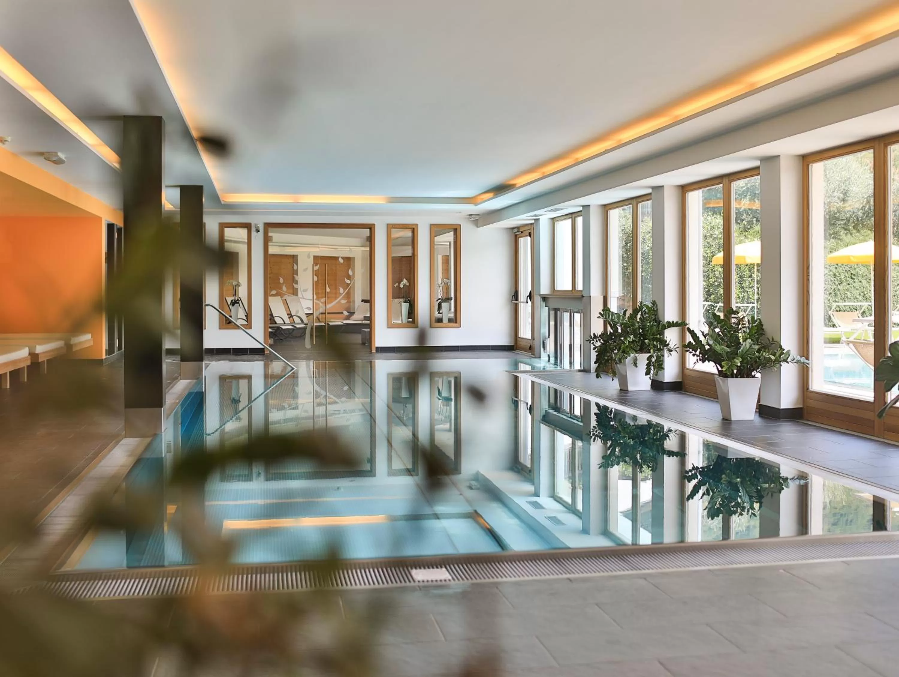 Swimming pool in Biohotel theiner's garten