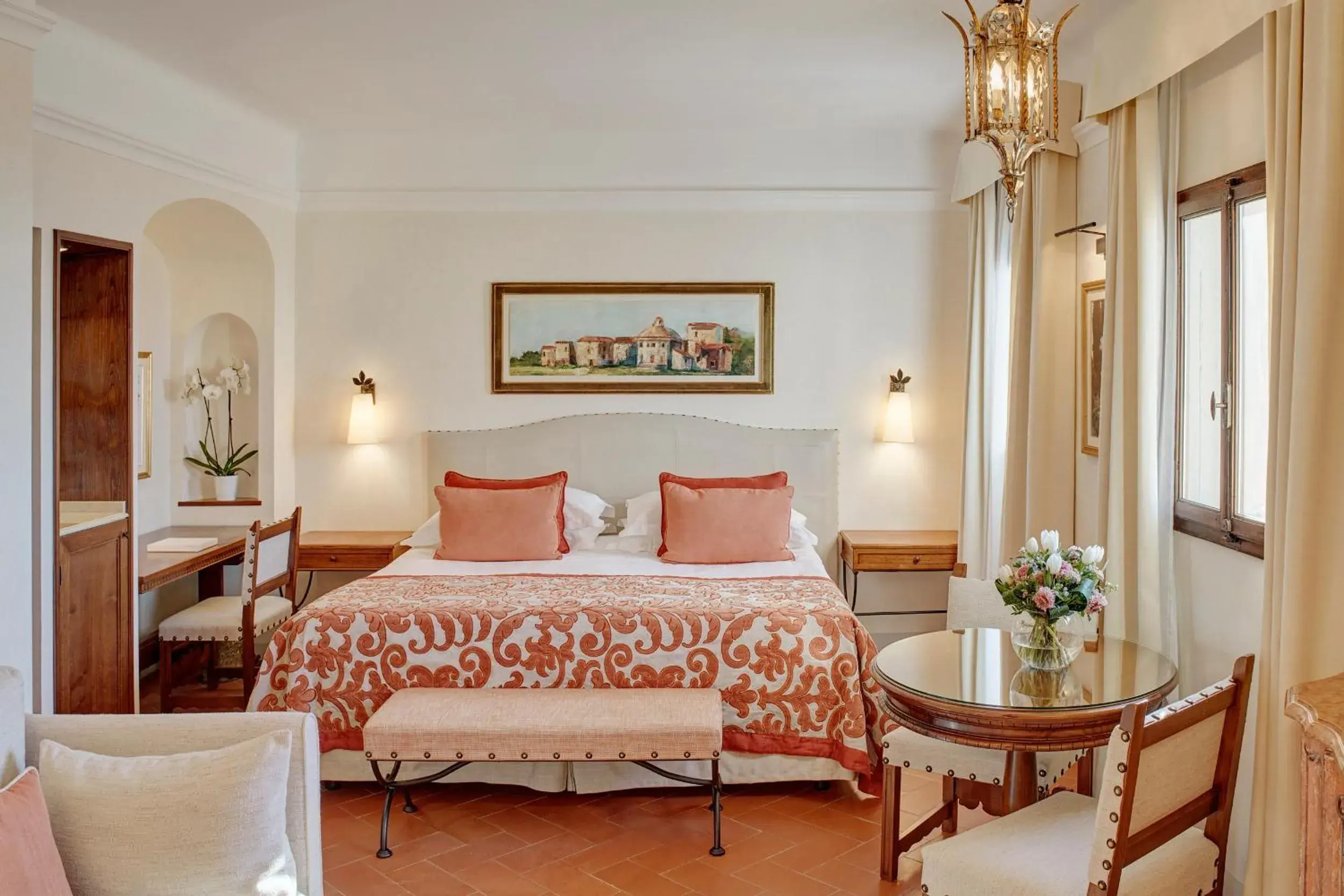 Bedroom, Bed in Villa San Michele, A Belmond Hotel, Florence
