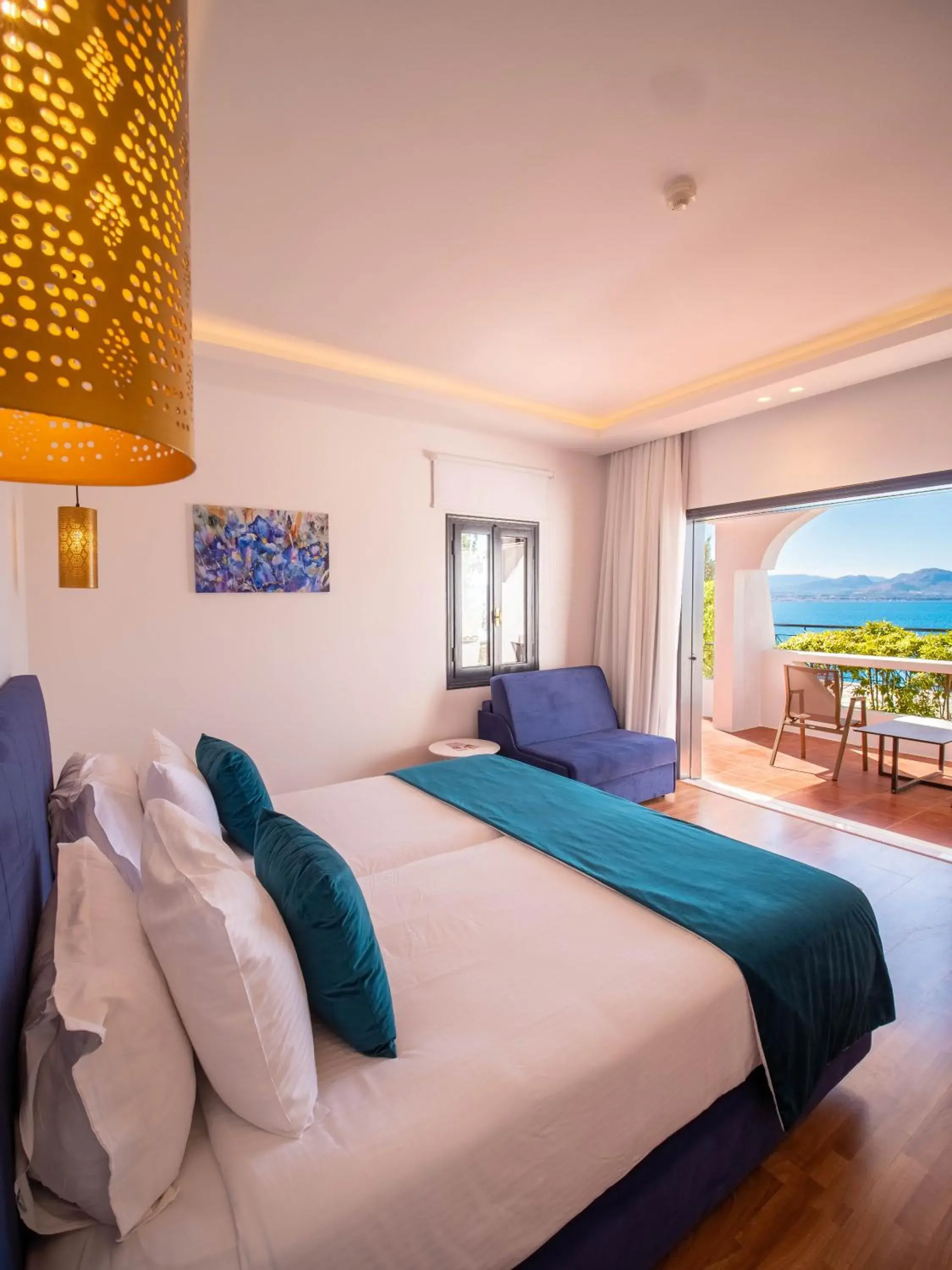 Balcony/Terrace in Ramada Loutraki Poseidon Resort