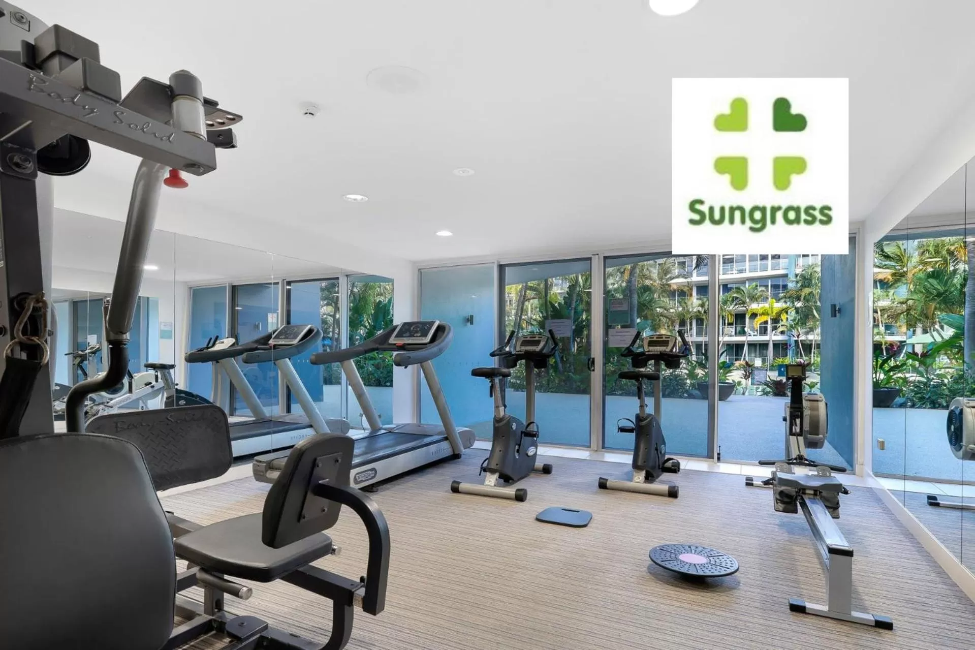 Fitness centre/facilities in Azzura Greens Resort